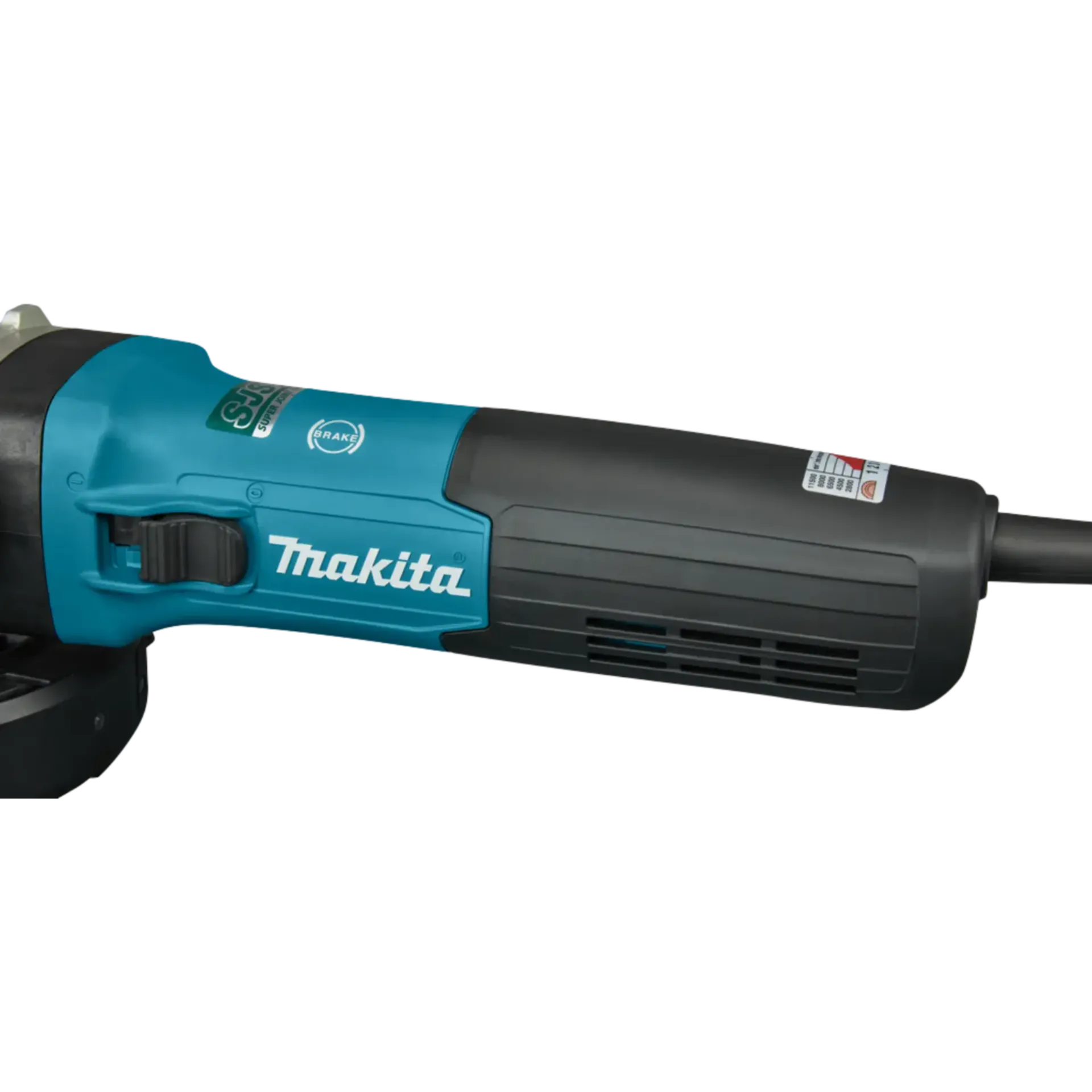 Makita GA5091X01 Haakse slijper 1900W (125 mm, variabel toerental, AFT)
