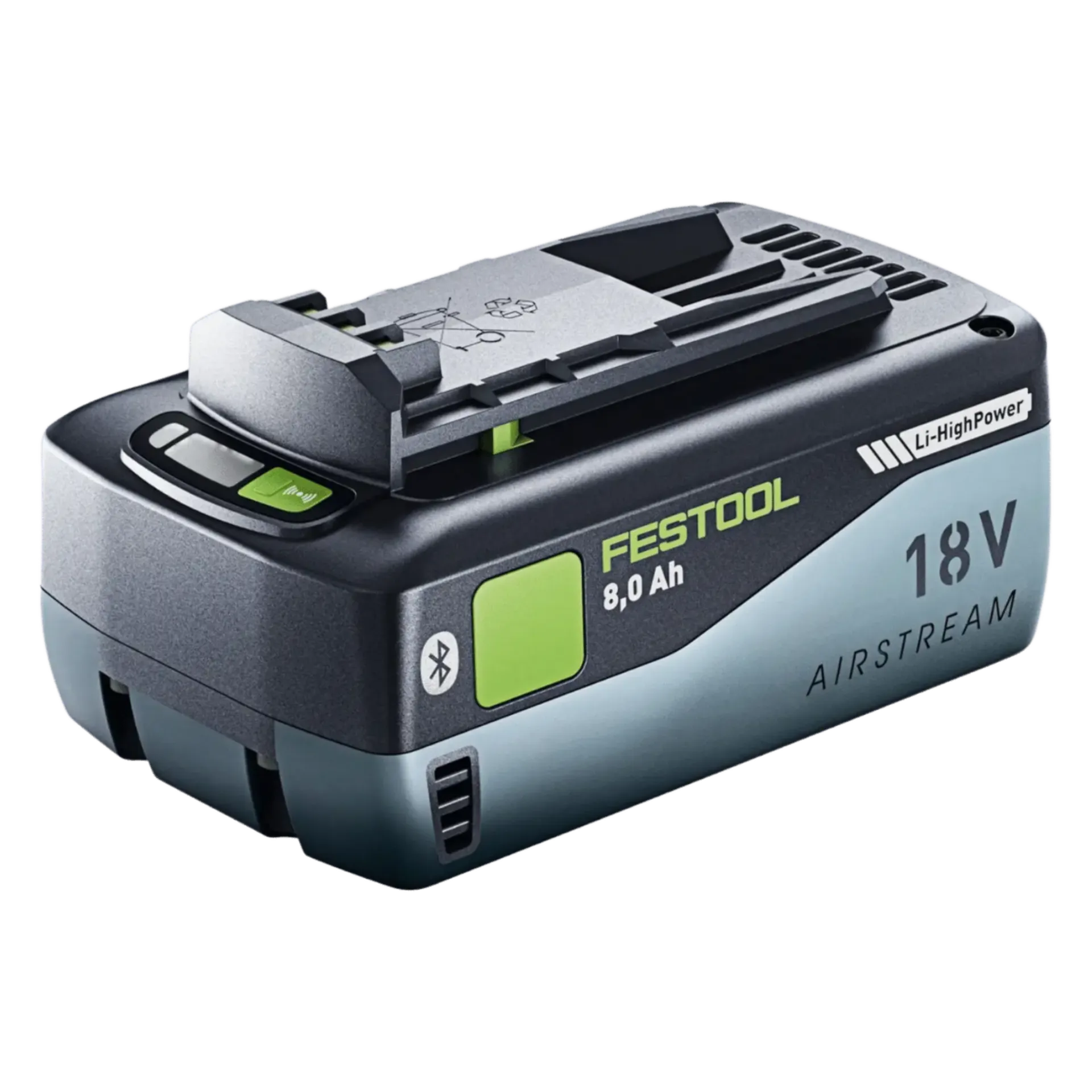 Set batterijen 18V: 2 x 8 Ah Li-ion + lader