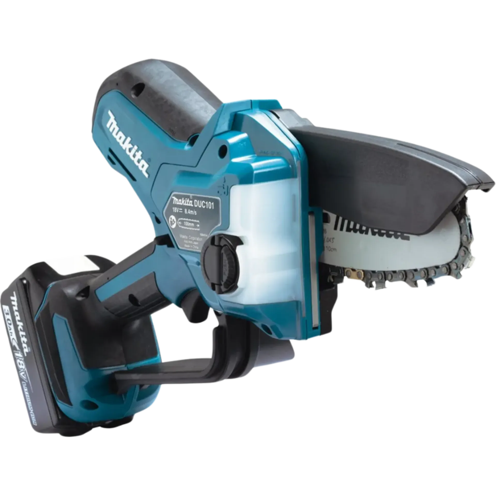 Scie à chaîne sans fil 18 V - 100 mm Scie à chaîne sans fil 18 V - 100 mm