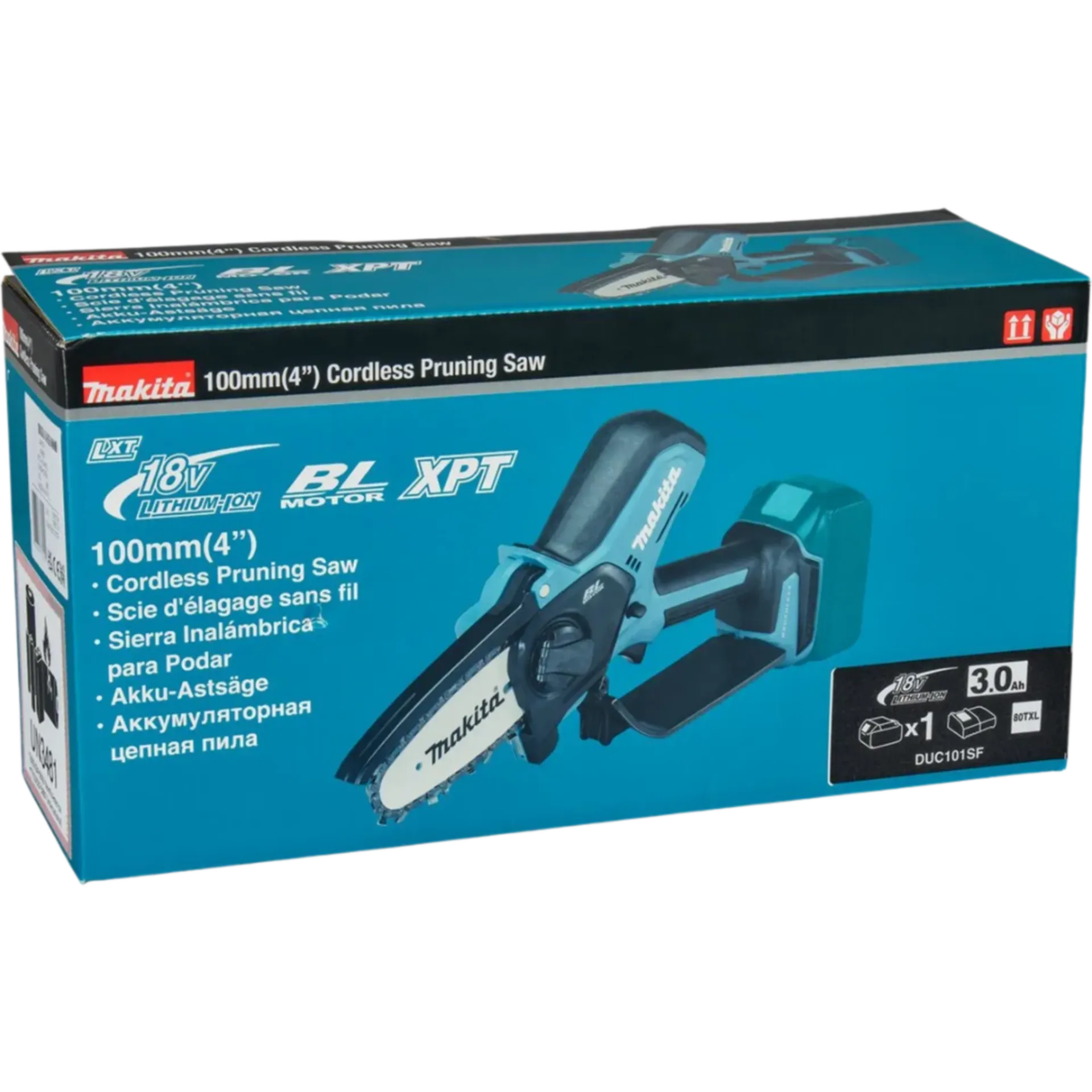 Scie à chaîne sans fil 18 V - 100 mm Scie à chaîne sans fil 18 V - 100 mm