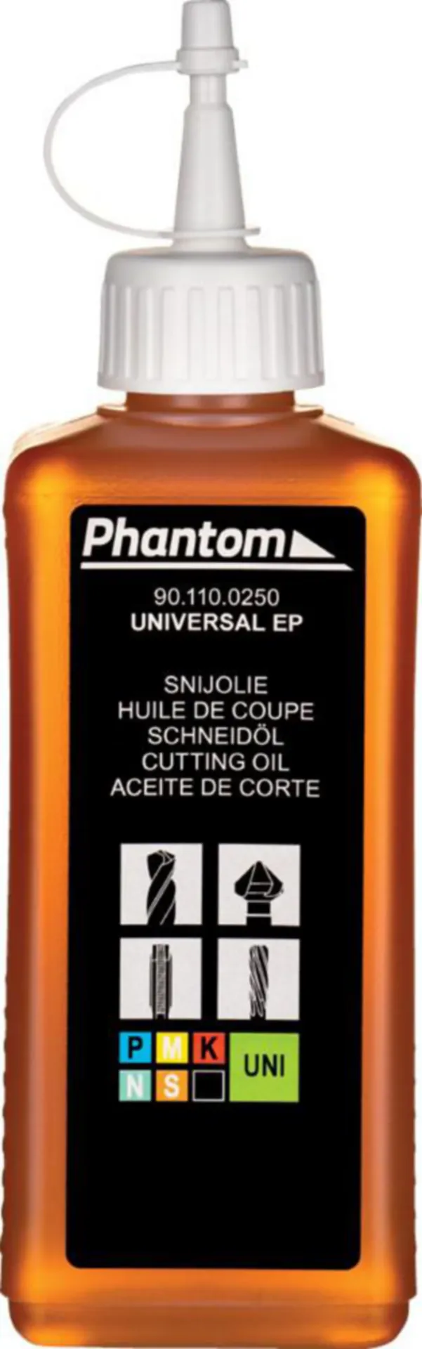 PHANTOM HUILE DE COUPE UNIVERSEL EP À BASE DHUILE MINÉRALE 250 ML