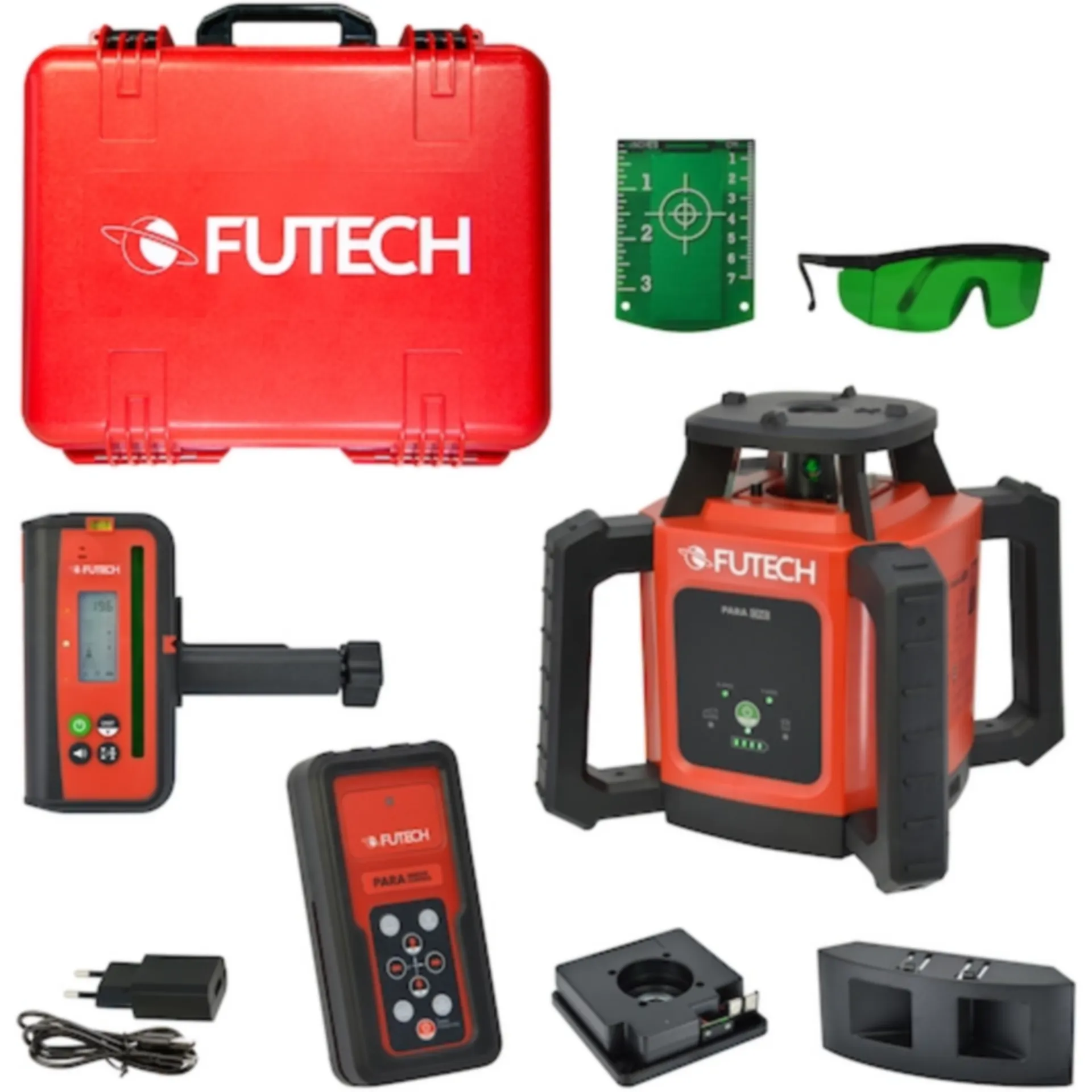 Rotatielaser Para One Groen + Para Receiver MM - 052.01G.50