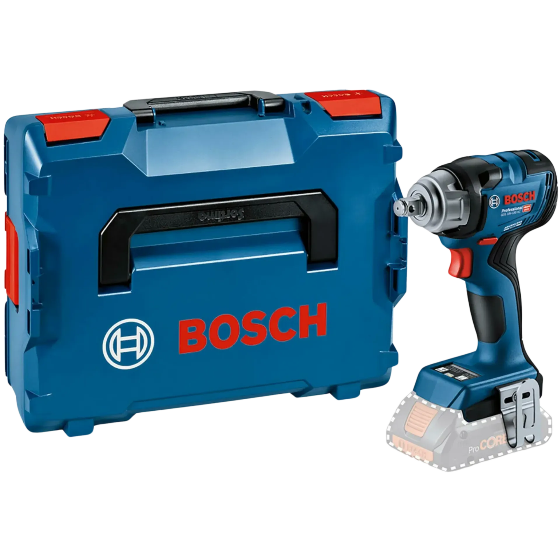 Accuslagmoersleutel GDS 18V-330 HC L-BOXX (geleverd zonder accu en lader) Accuslagmoersleutel GDS 18V-330 HC L-BOXX (geleverd zonder accu en lader)