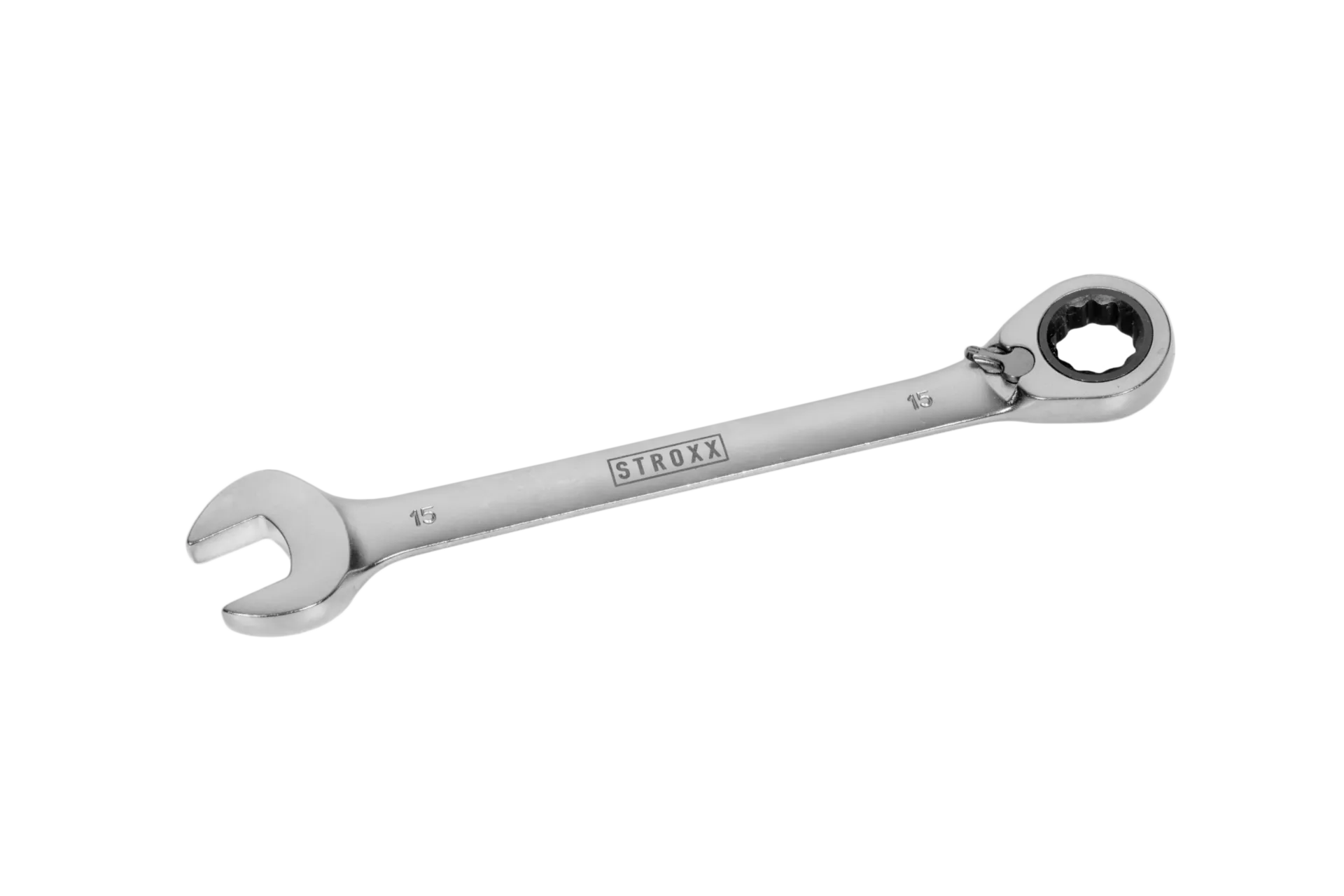 Ringsteeksleutel met ratel