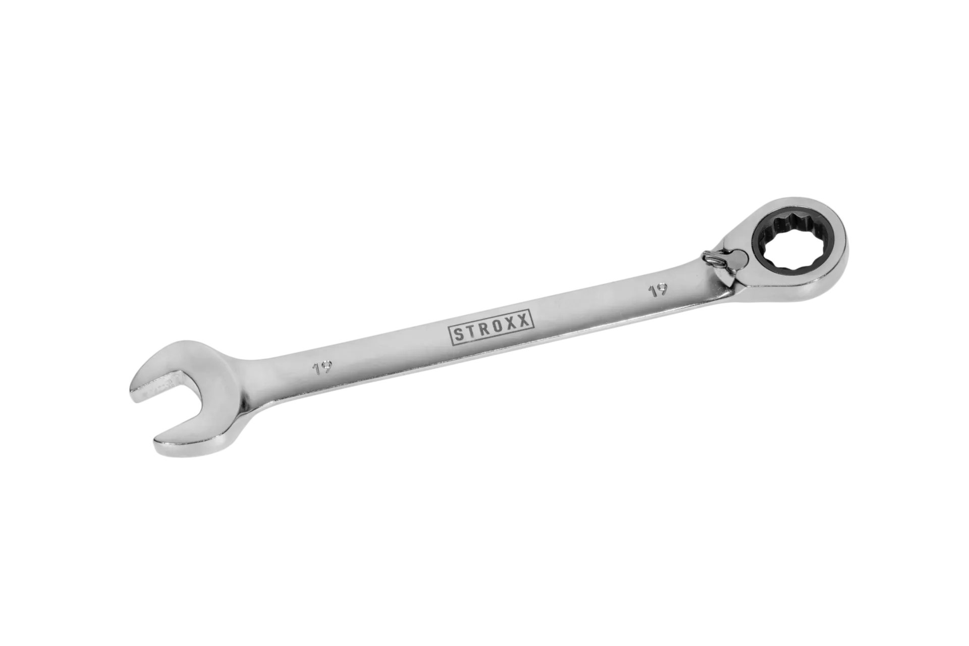 Ringsteeksleutel met ratel