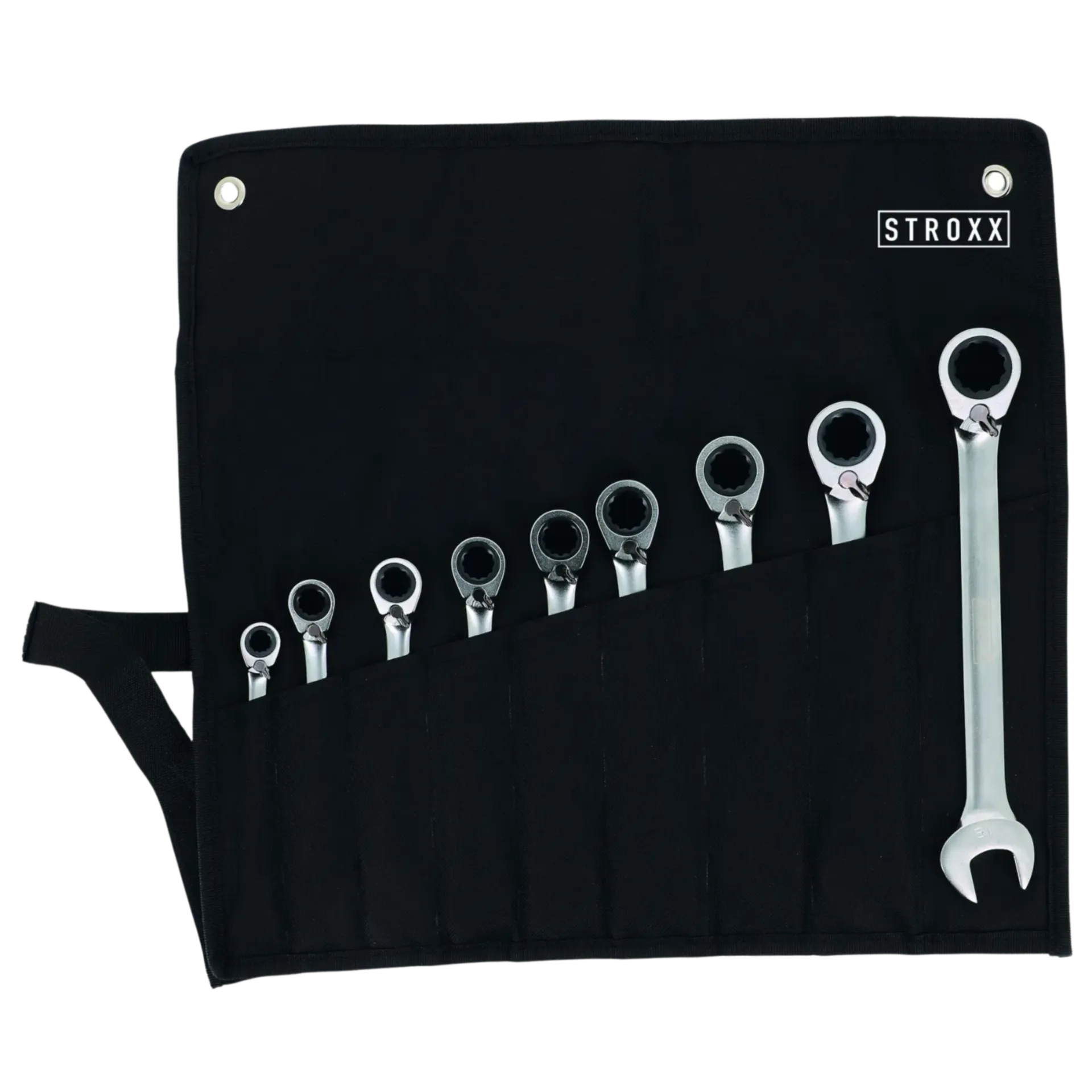 Clé mixte à cliquet 9 pièces 8-19 mm Clé mixte à cliquet 9 pièces 8-19 mm