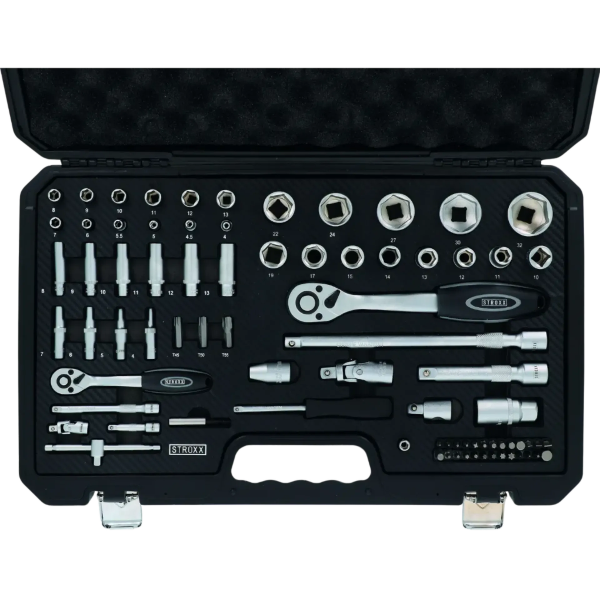 Douille hexagonale 1/2" 79 pièces Douille hexagonale 1/2" 79 pièces