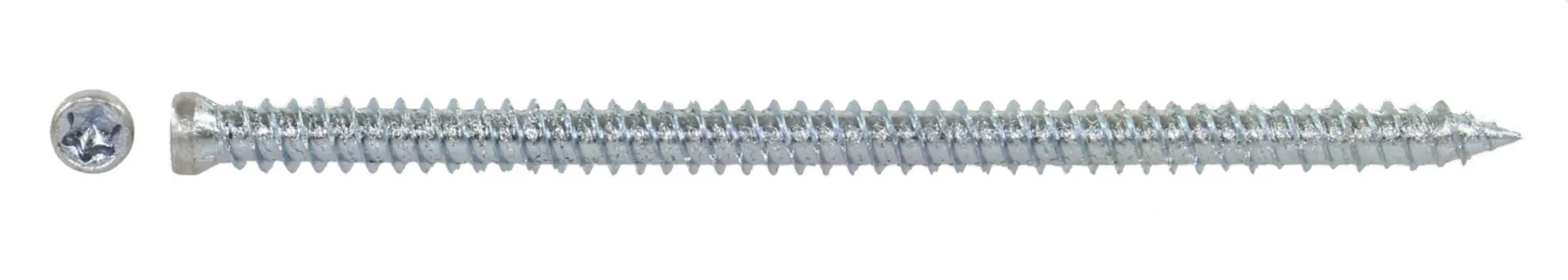 800-584 Kozijnschroef betonschroef TX30 (7,5 x 72 mm, cilindrische kop)
