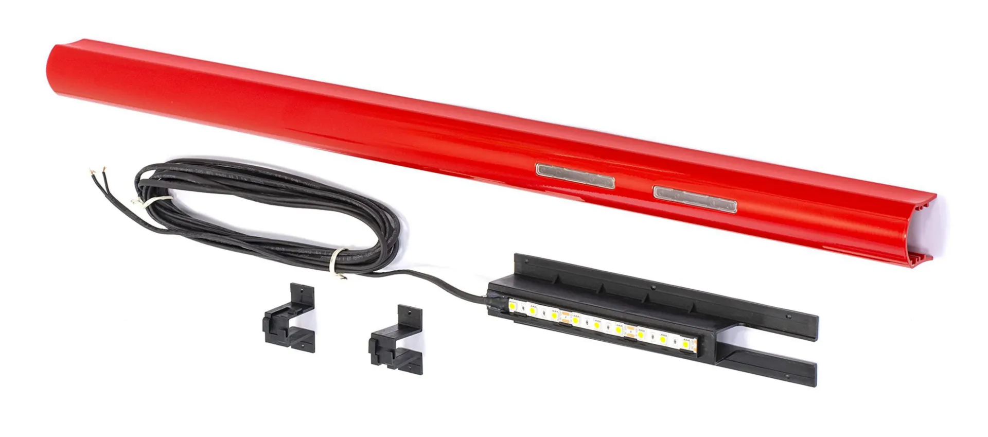 BARRE FAST TOUCH POLARIS L=1200 ROUGE - 12VCC - L'ÉCLAIRAGE DE SECOURS