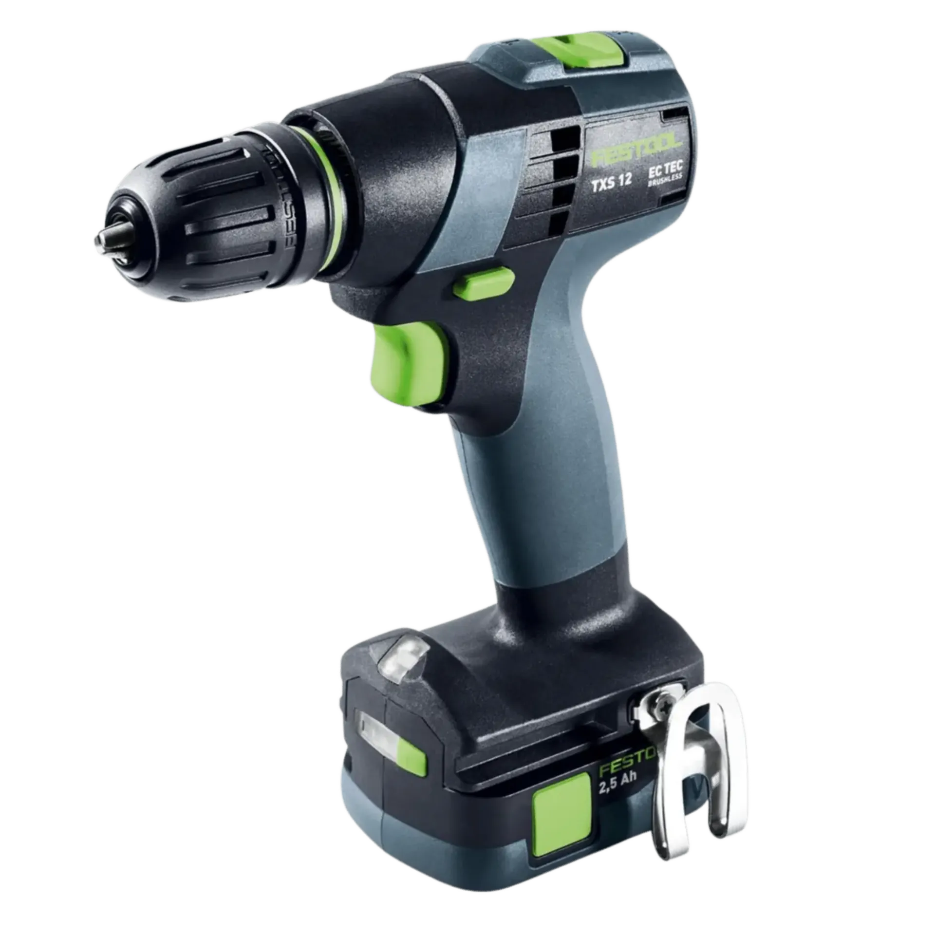 Accu schroef-boormachine TXS 12 2.5-PLUS (12V – 2 x 2.5Ah + lader)
