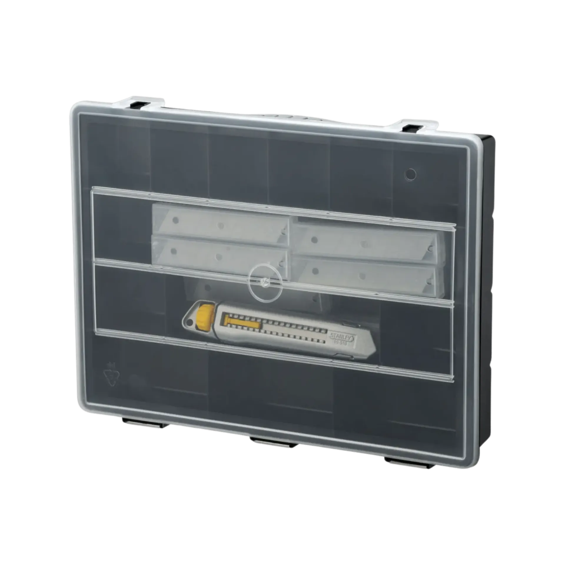 Promopack 20x 10 Lames De Cutter 18mm + Cutter Interlock 18mm + Organisateur 14 VA