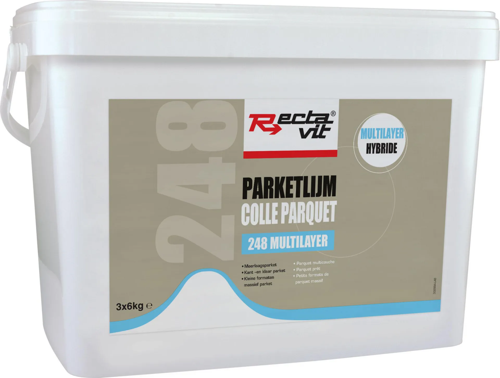 ADHÉSIF PARQUET RECTAVIT 248 CORDON 18KG - 144921