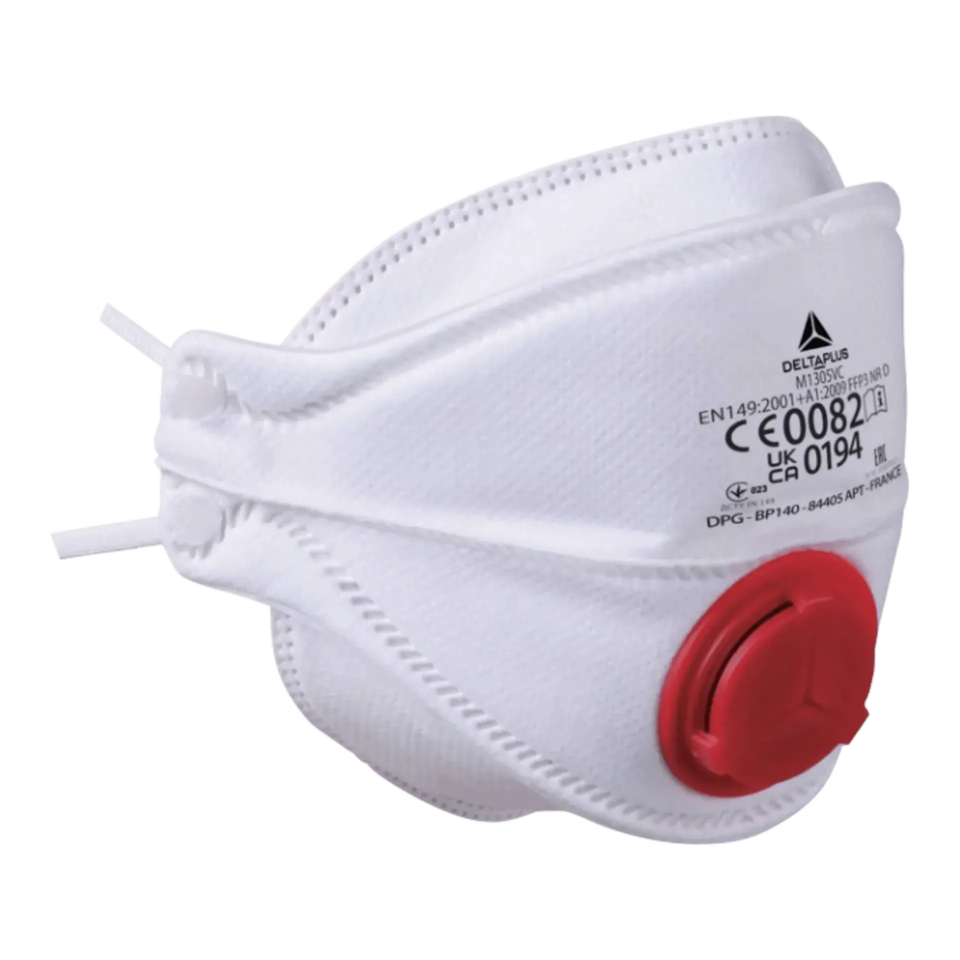 Boîte de 10 masques jetables pliables FFP3 avec valve
