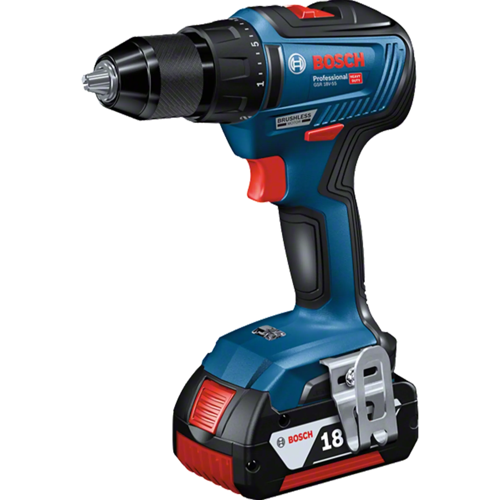 0615A50035 Accu Combiset 3 Machines 18V (2 x 4.0Ah Li-ion, Incl. Lader & Tas)