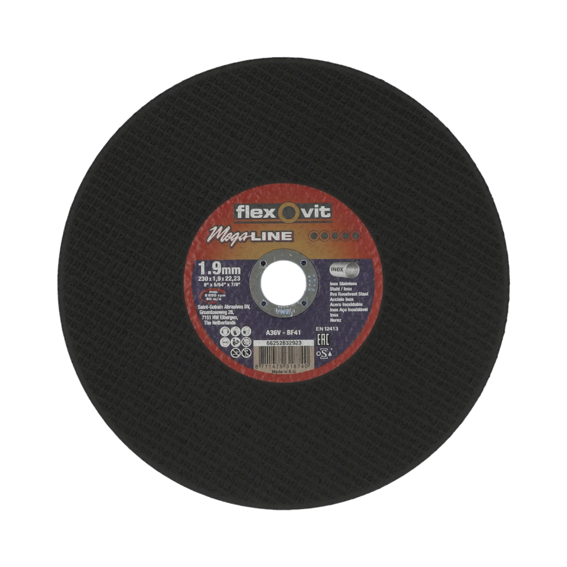 FlexOvit disque à tronçonner Mega-Line INX
