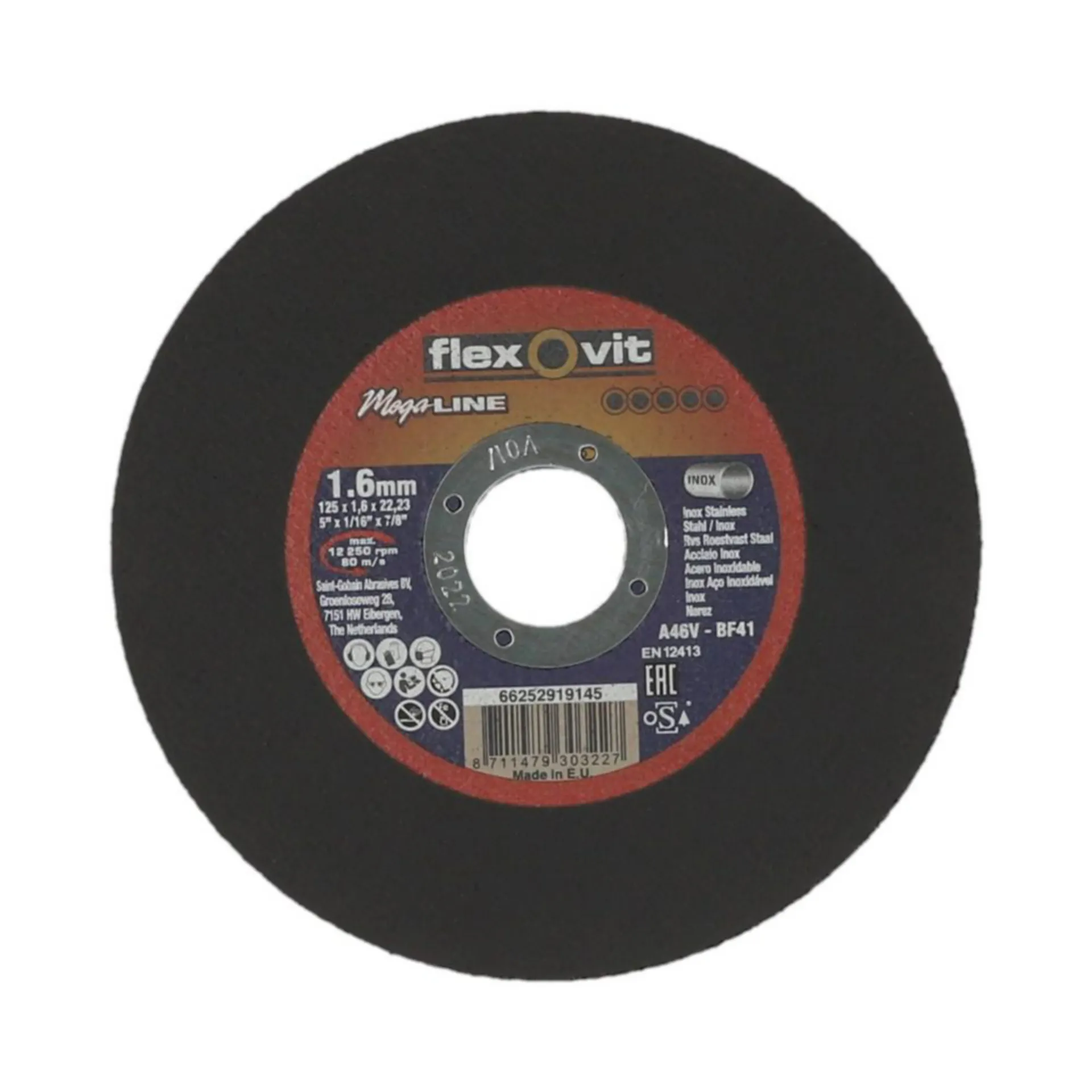 FlexOvit disque à tronçonner Mega-Line INX