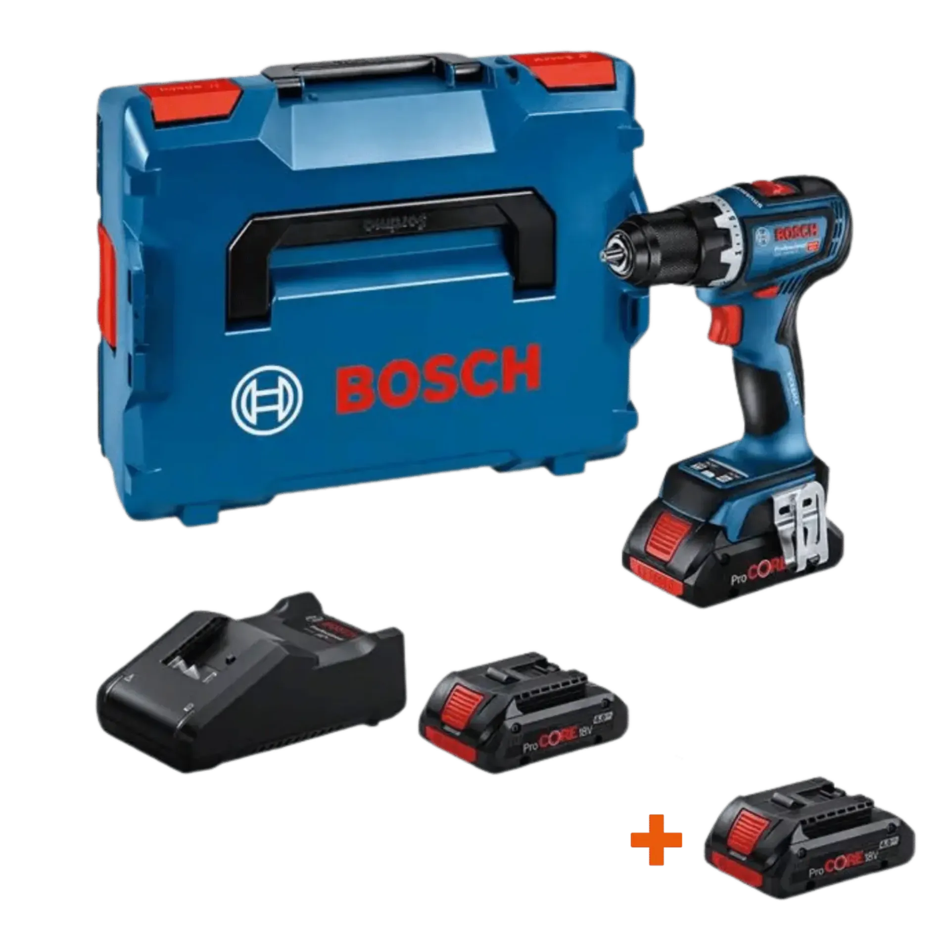 Perceuse-visseuse sur batterie GSR 18V-90 C (18V - 3 x 4 Ah Li-Ion Procore)