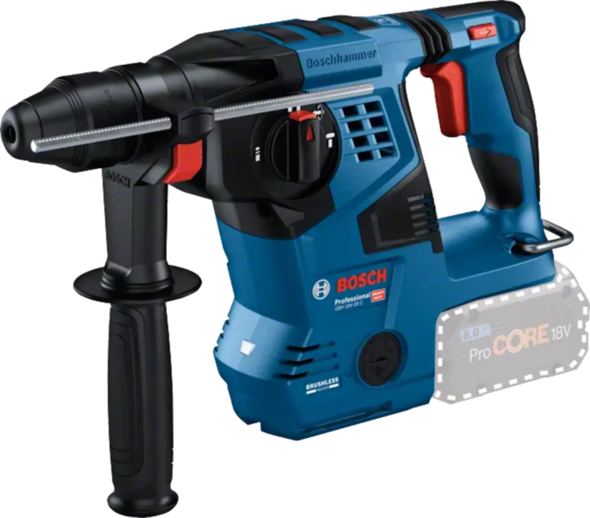 Marteau perforateur sans fil GBH 18V-28 C (livré sans batterie ni chargeur) - 0611920001