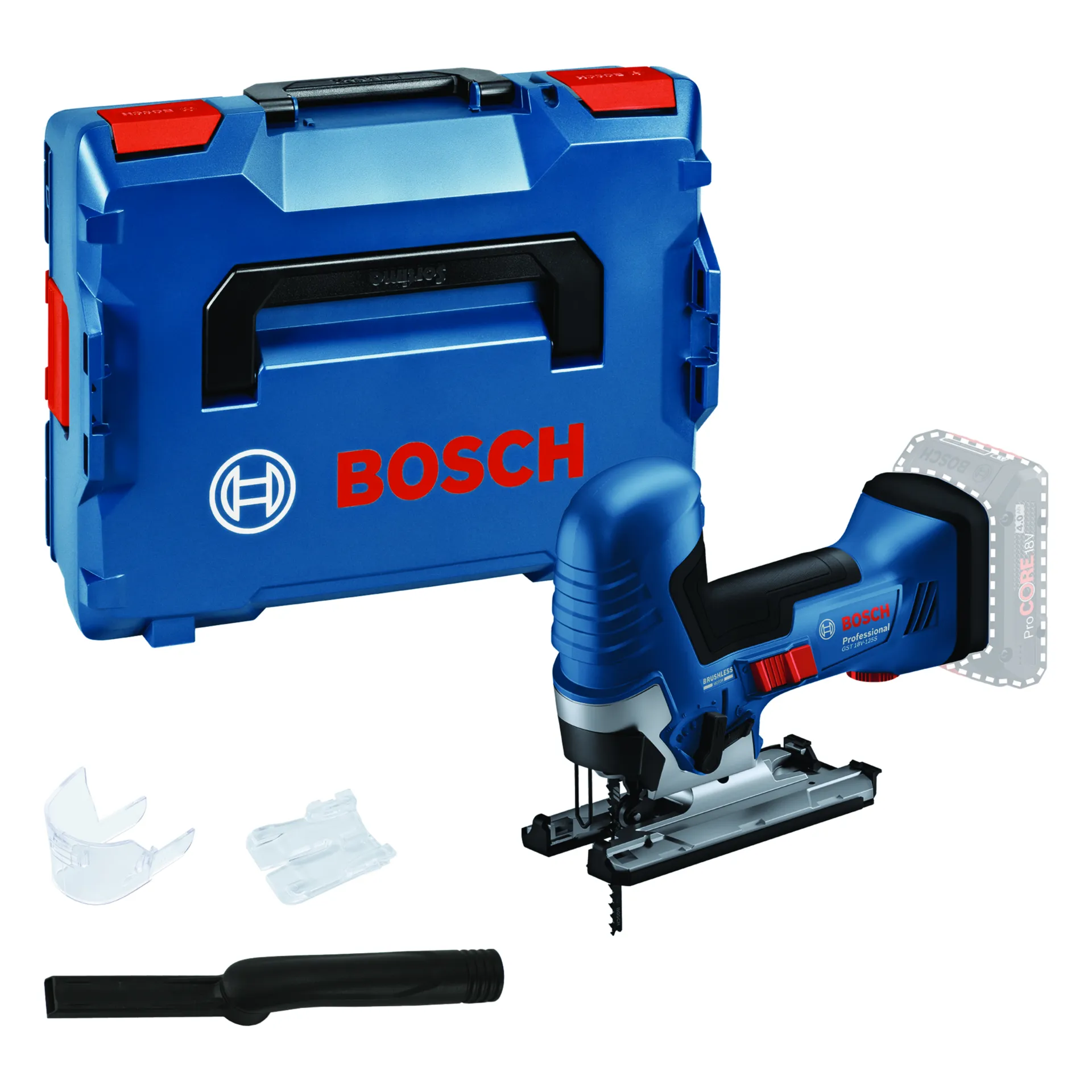 Bosch GST 18V-125 S Scie sauteuse sur accu (18V, profondeur de coupe 125 mm)