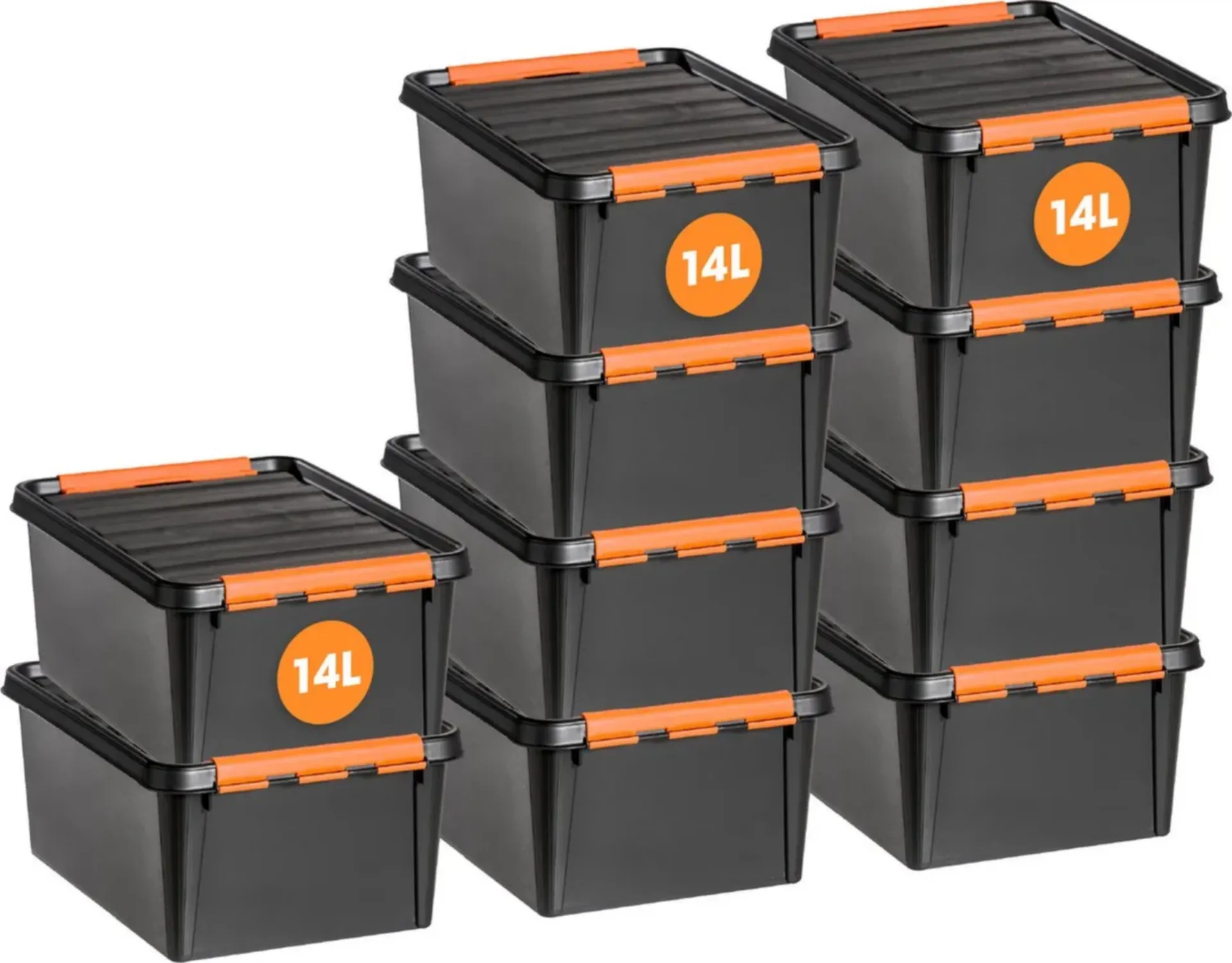 Pro 15 - Onbreekbare opbergbox met deksel Pro 15 - Onbreekbare opbergbox met deksel