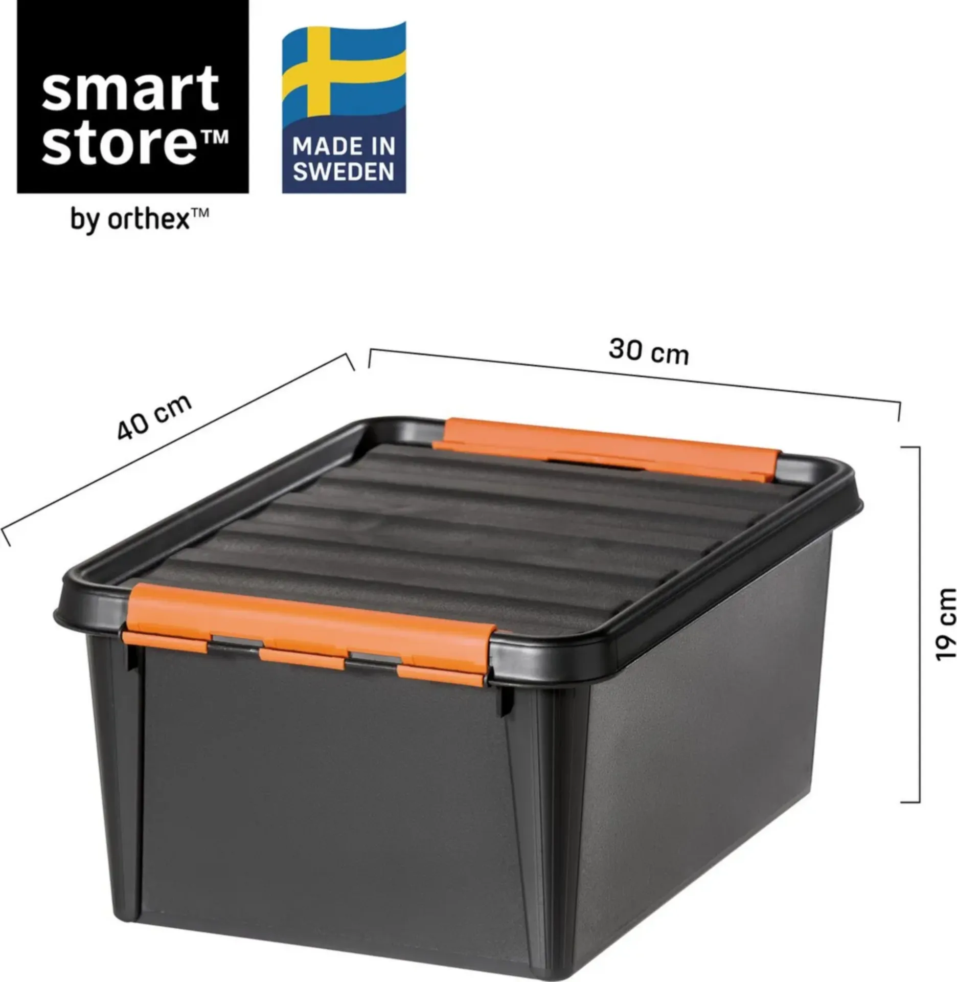 Pro 15 - Onbreekbare opbergbox met deksel Pro 15 - Onbreekbare opbergbox met deksel