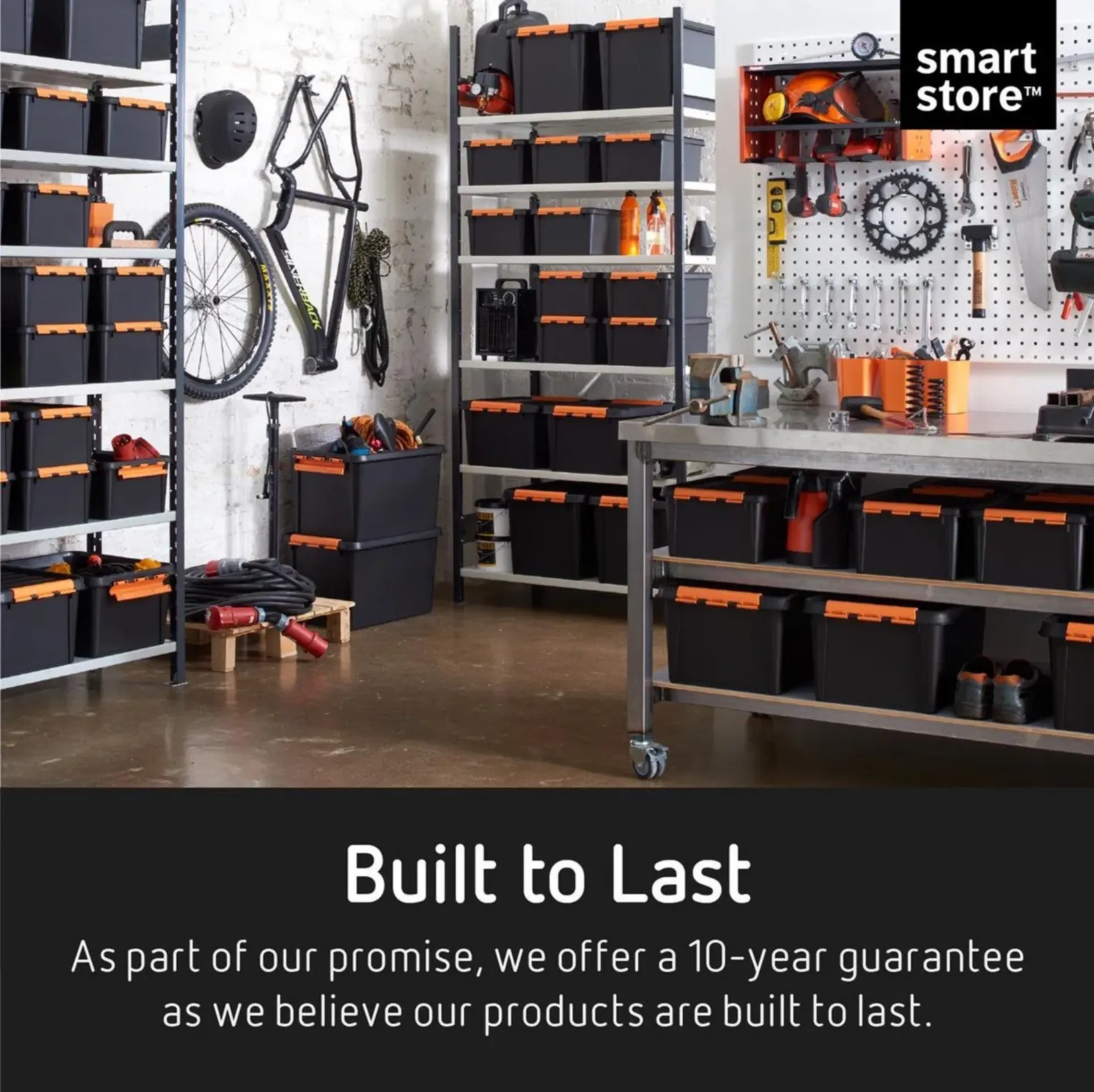 Pro 15 - Onbreekbare opbergbox met deksel Pro 15 - Onbreekbare opbergbox met deksel