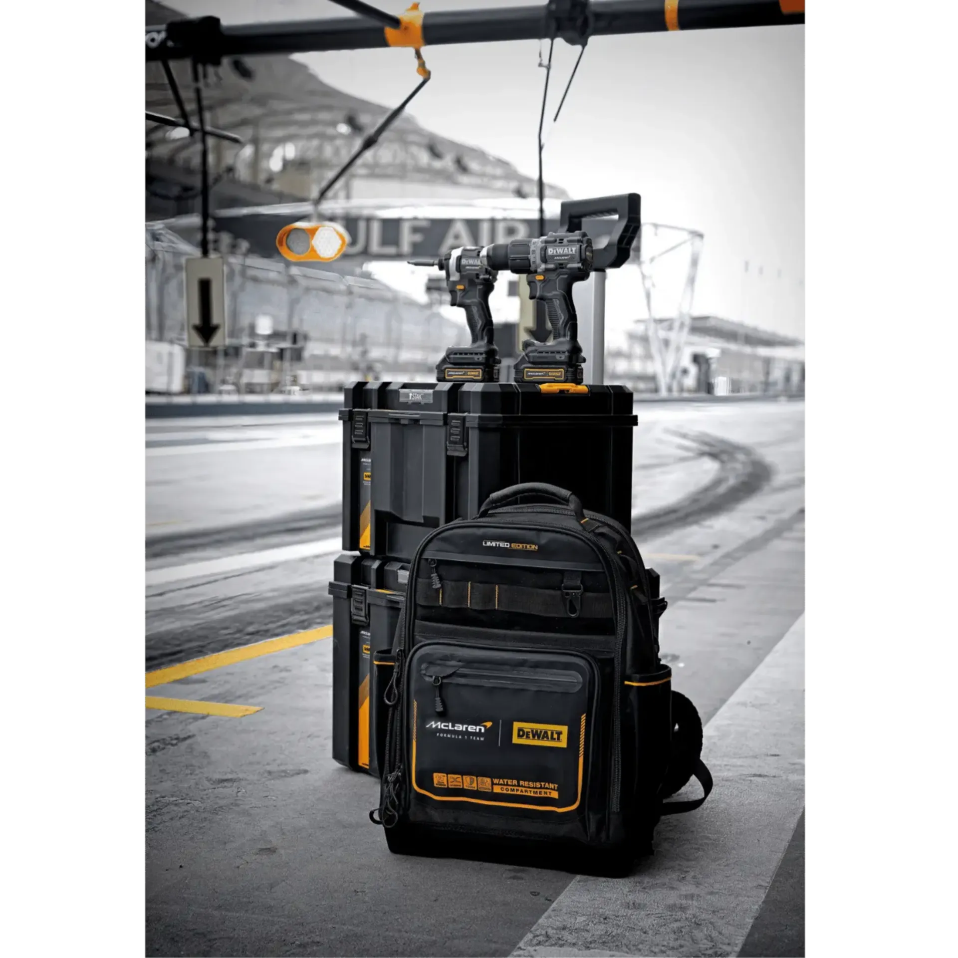 Sac à dos d'outils McLaren Édition Limitée Sac à dos d'outils McLaren Édition Limitée