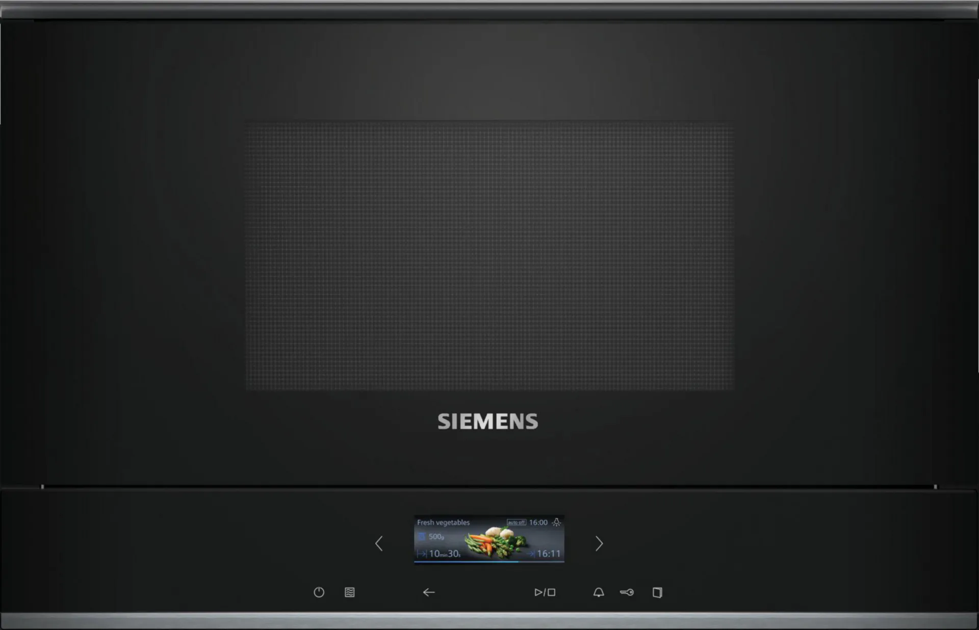 SIEMENS BE732L1B1 Micro-ondes 38cm, 900 W, easyClean, display TFT, noir
