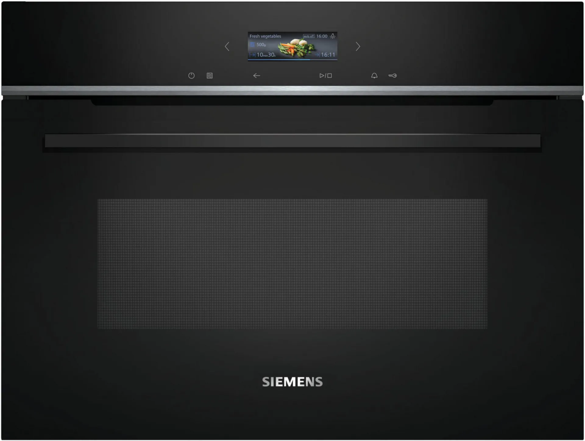 SIEMENS CE732GXB1 Micro-ondes 45cm, 1 000 W (grill 1,90kW), easyClean, display