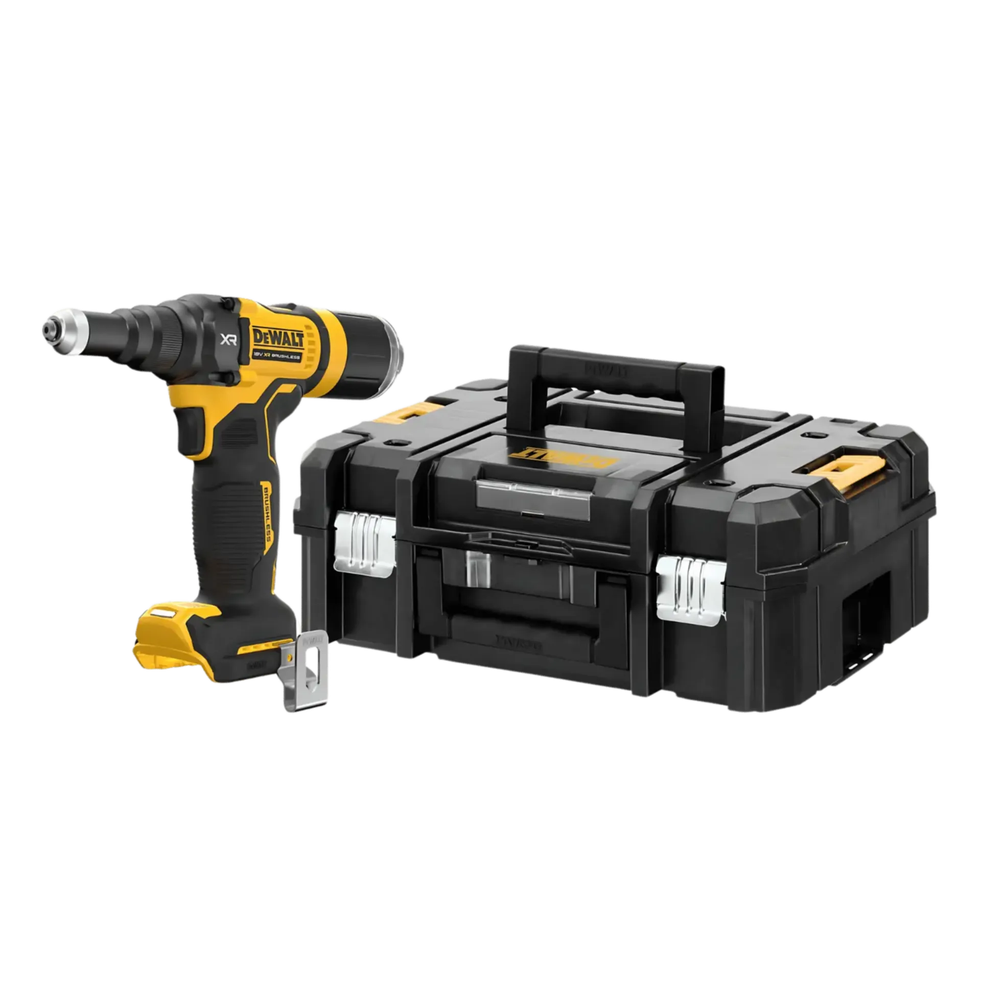 Riveteuse à batterie 18V XR 4,8 mm TSTAK (batterie et chargeur non inclus) - DCF403NT-XJ Riveteuse à batterie 18V XR 4,8 mm TSTAK (batterie et chargeur non inclus) - DCF403NT-XJ