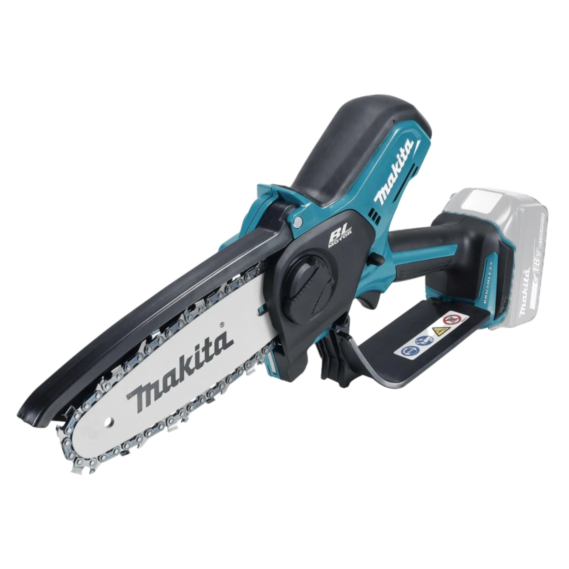 DUC150Z Tronçonneuse d’élagage à batterie 18 V (15 cm, 8 m/s, LXT, sans batterie ni chargeur) DUC150Z Tronçonneuse d’élagage à batterie 18 V (15 cm, 8 m/s, LXT, sans batterie ni chargeur)