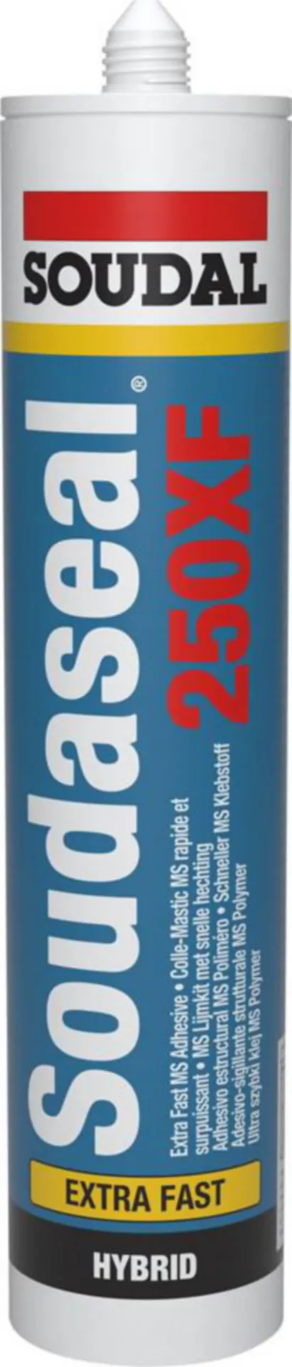 MS POLYMER ÉLASTIQUE - SOUDASEAL 250 XF - CARTOUCHE 290ML - NOIR