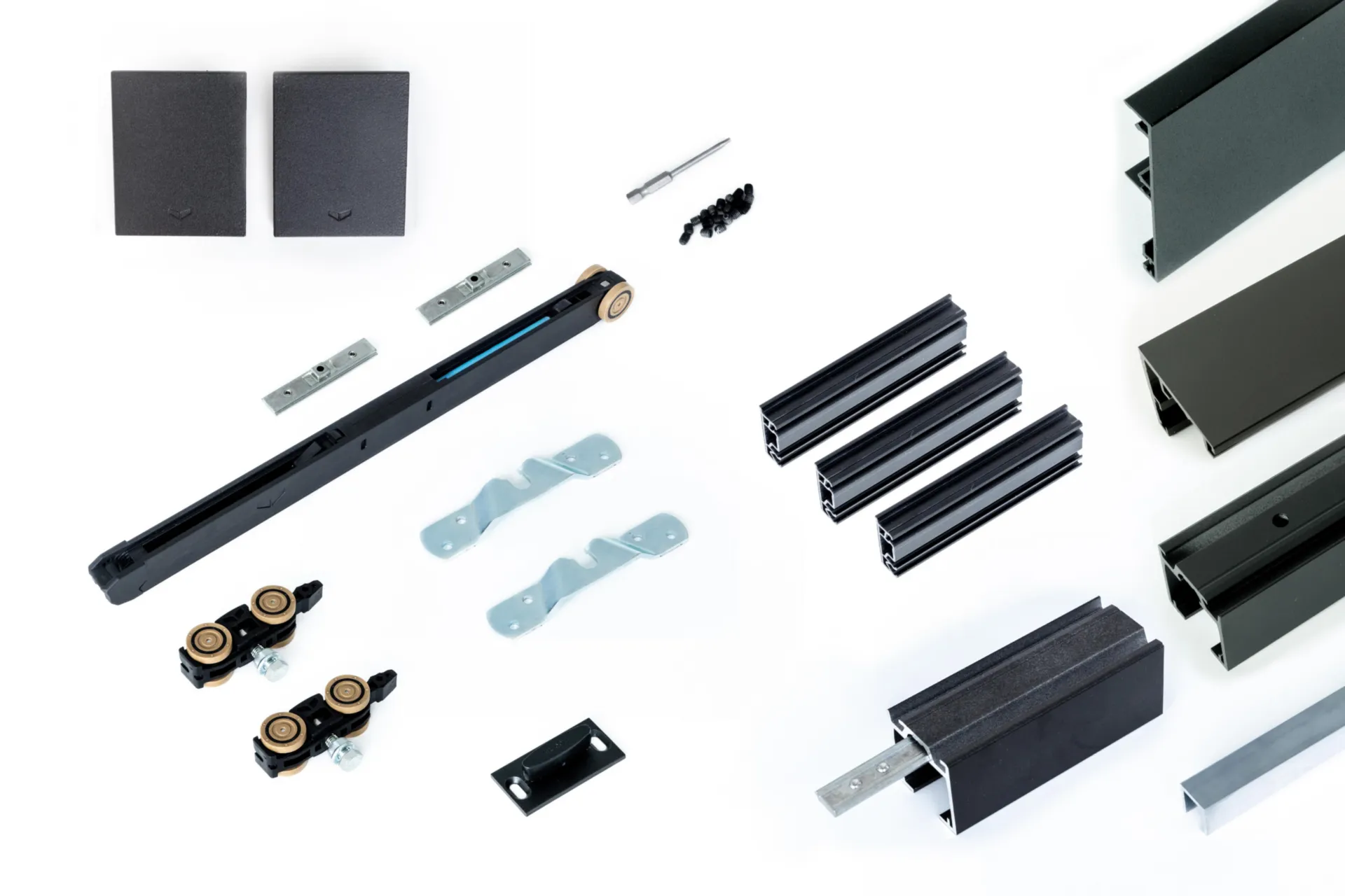 ARGENTA XPERTA-100KG SET COMPLET  2M- 40-44-SANS PLINTHE - 2SC- NOIR