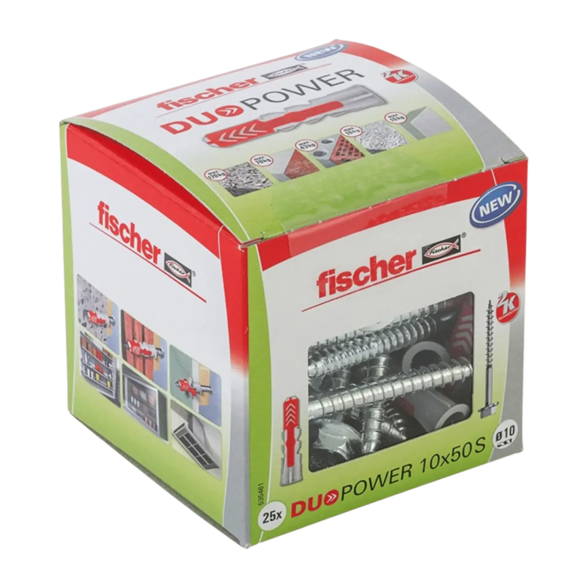 Nylon plug Duopower 10X50 S (DIY) (25 stuks) Nylon plug Duopower 10X50 S (DIY) (25 stuks)