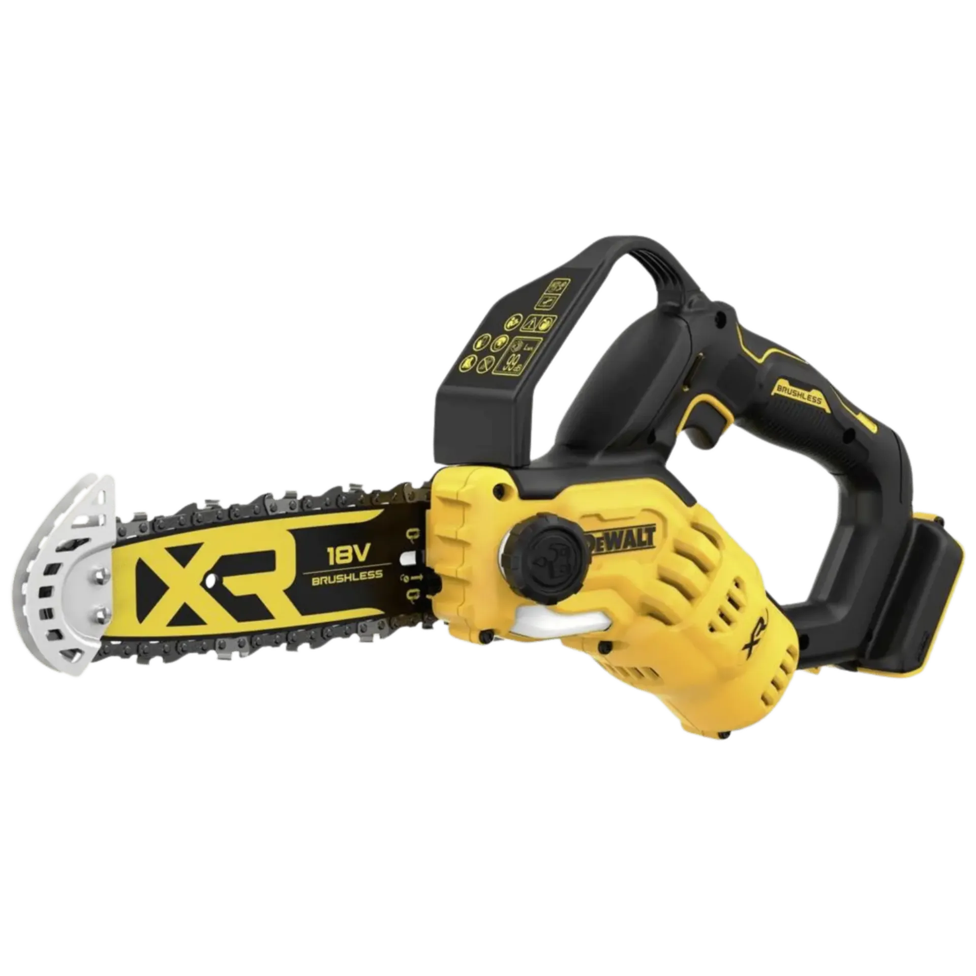 Scie d'élagage brushless 18V XR 20cm (sans batterie) - DCMPS520N-XJ Scie d'élagage brushless 18V XR 20cm (sans batterie) - DCMPS520N-XJ