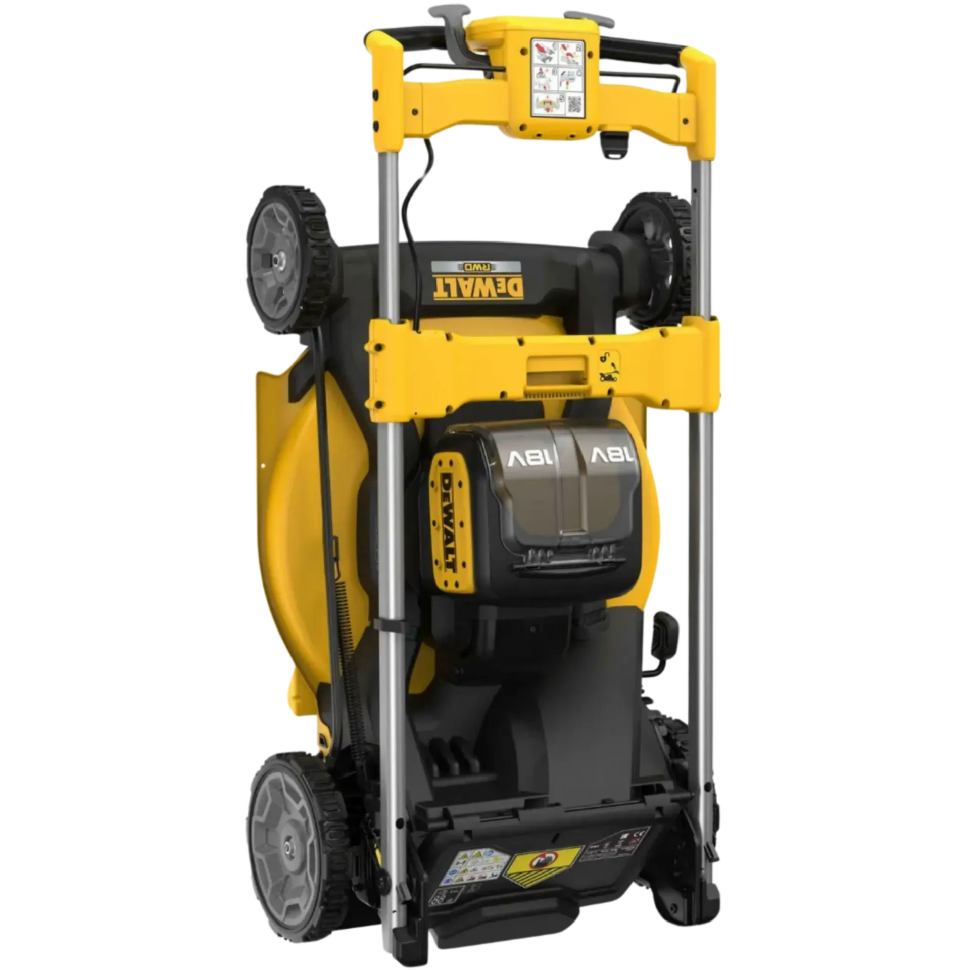 Zelftrekkende borstelloze accugrasmaaier 36 V - 53 cm - 8.0 Ah