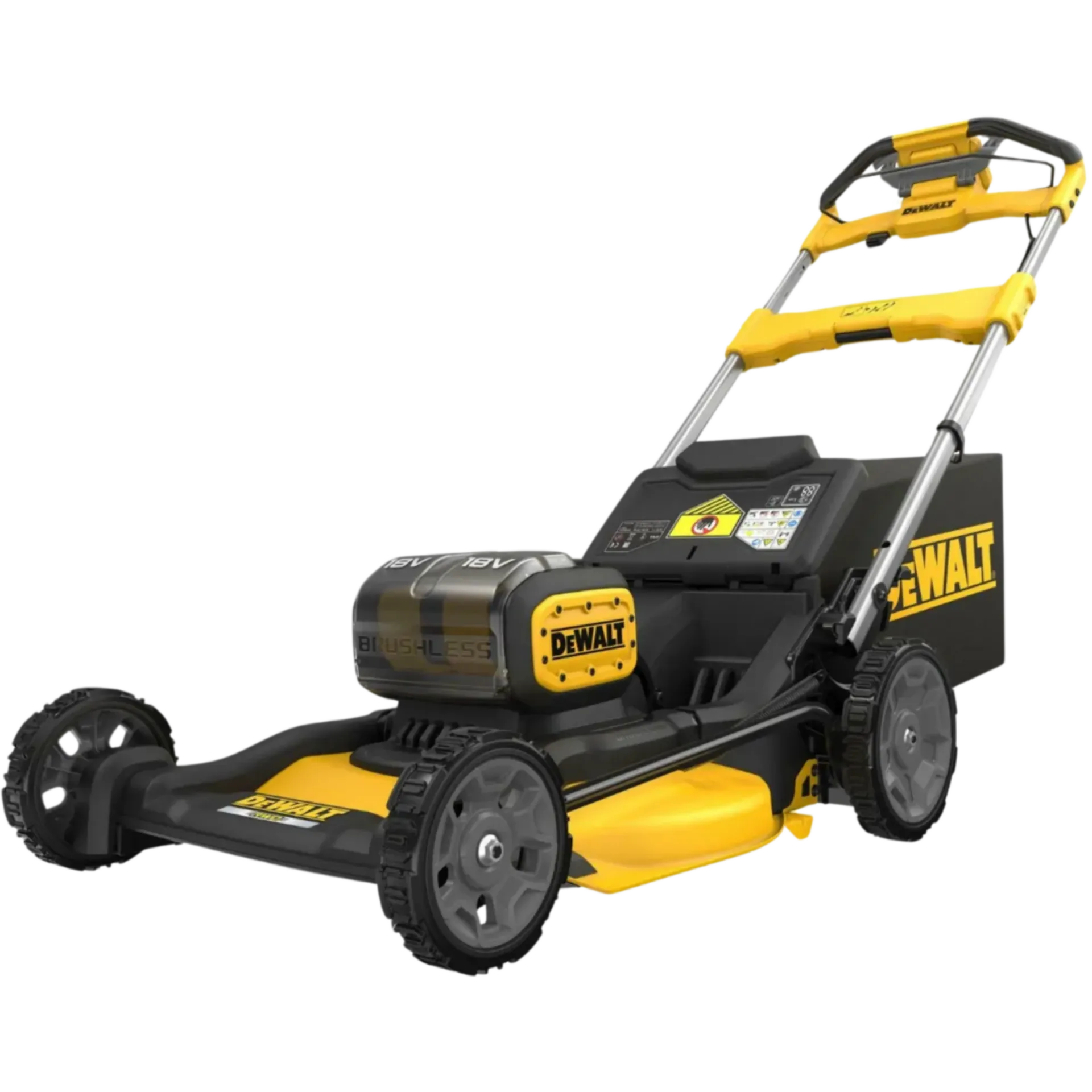 Zelftrekkende borstelloze accugrasmaaier 36 V - 53 cm - 8.0 Ah