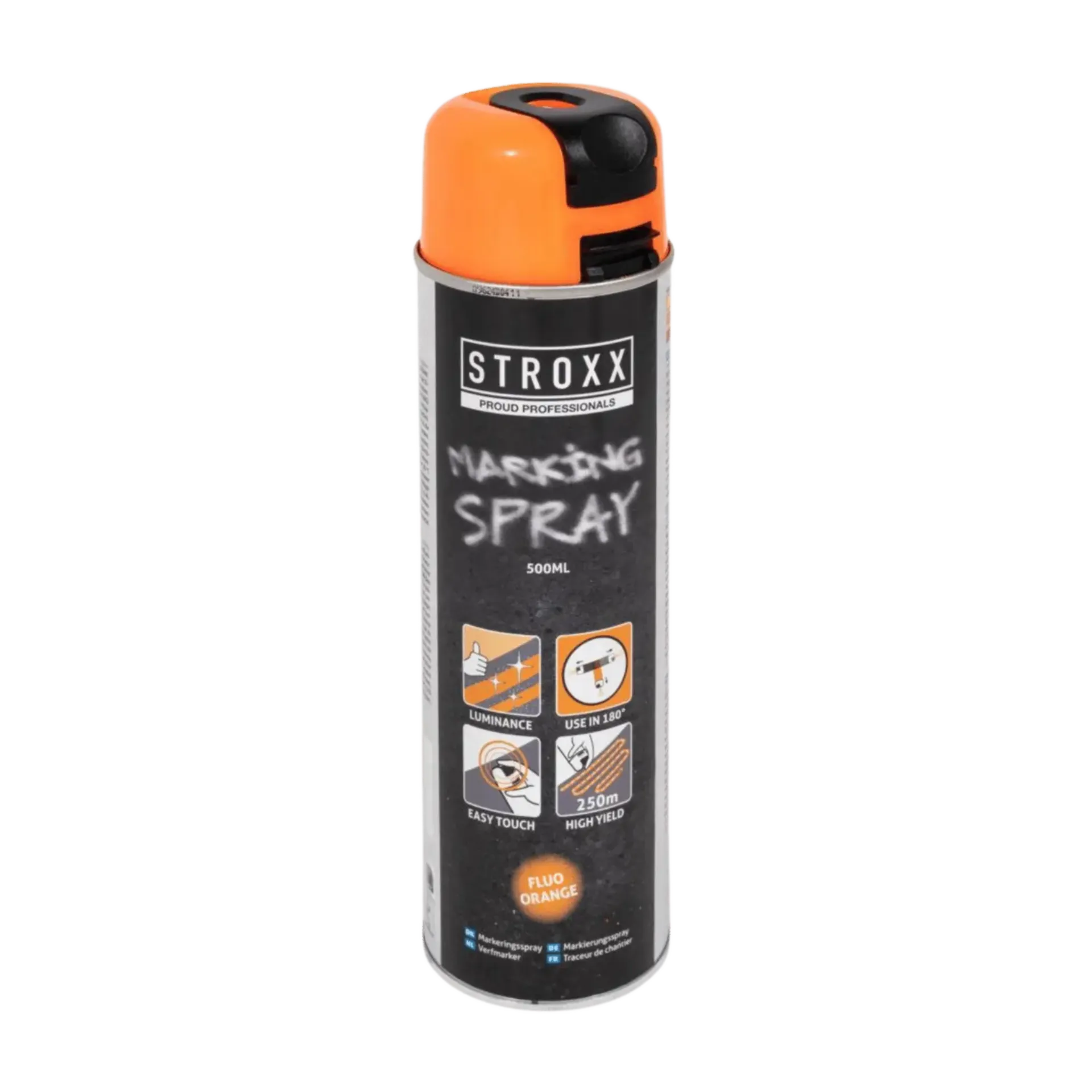 Paint marker - 500 ml - fluo oranje