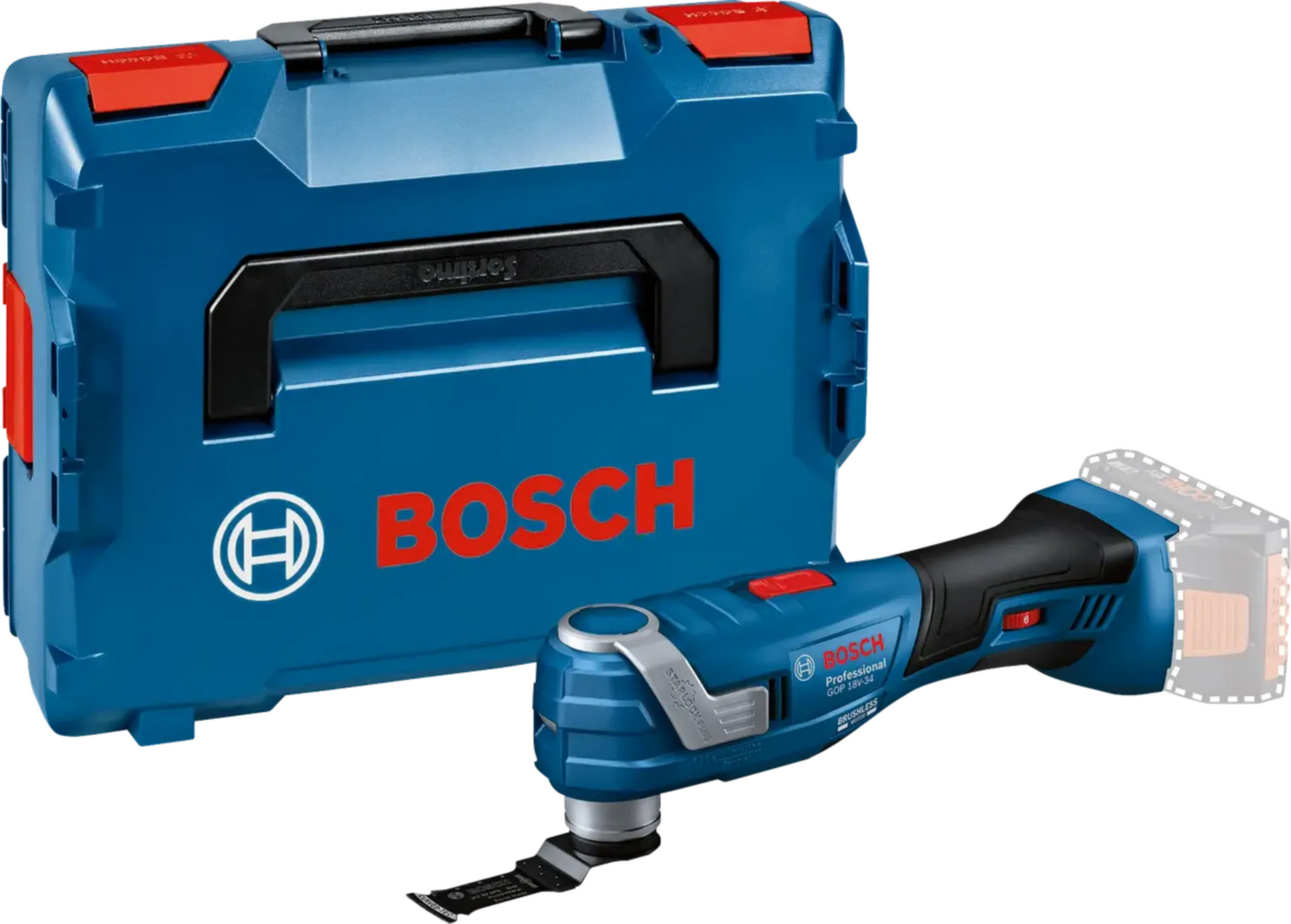 Outil multifonction sans fil GOP 18V-34 (18V - livré sans batterie) Outil multifonction sans fil GOP 18V-34 (18V - livré sans batterie)