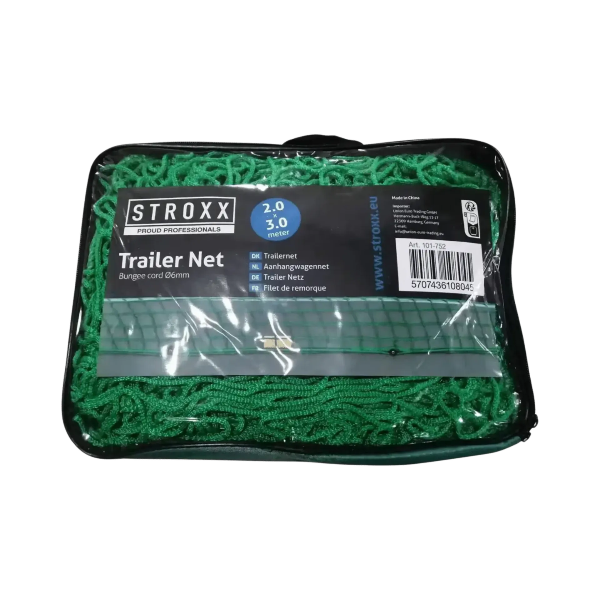 Filet de remorque avec cordon élastique (6mm) - 2m x 3,5m Filet de remorque avec cordon élastique (6mm) - 2m x 3,5m