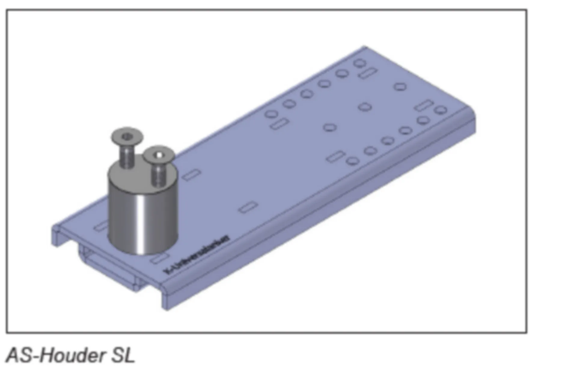 AS-HOUDER KNELSEN SL-125-30 VOOR HOUTEN RAAM