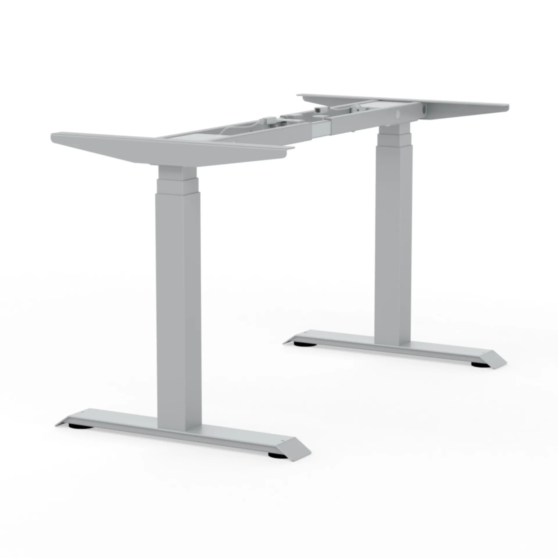 SUPPORT DE TABLE BMB E-MORE 2M3S TQD RÉGLABLE ELECTRIQUEMENT ALU ARGENT RAL9006