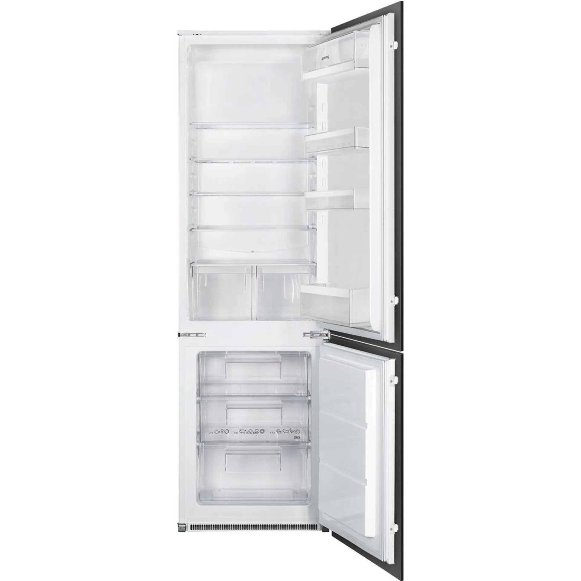 SMEG C4172E Réfrigérateur/congélateur combiné - 2 portes - congélateur no frost