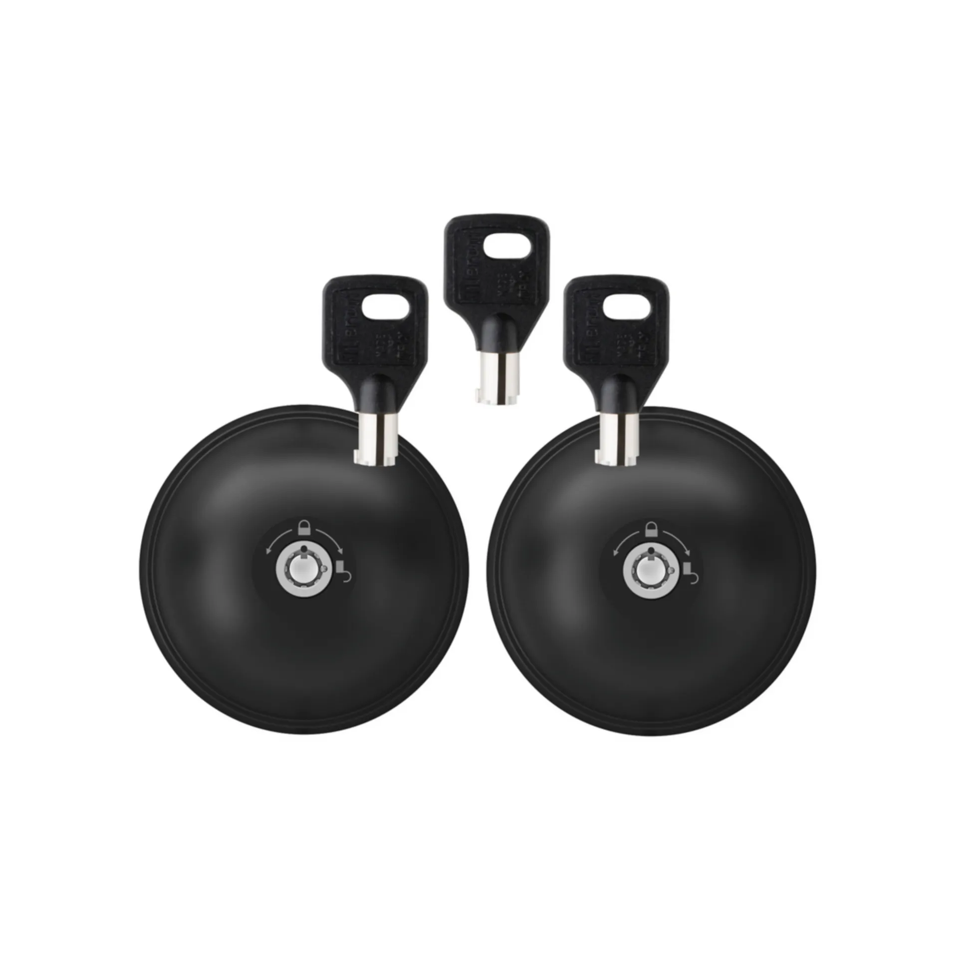 SERRURE DE CAMIONNETTE  UFO SMART DUO SET DE 2 AVEC 3 CLéS