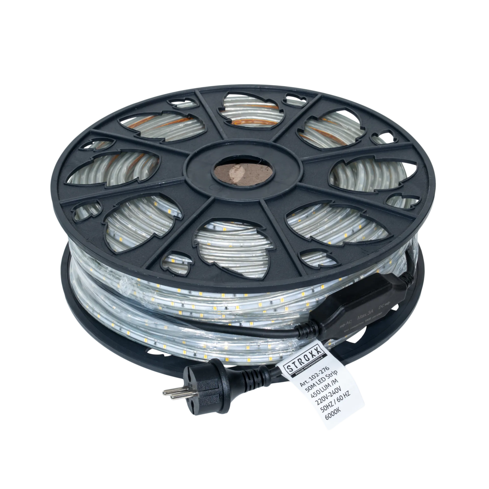 Cordon lumineux LED 50 m (450 lumens/mètre)
