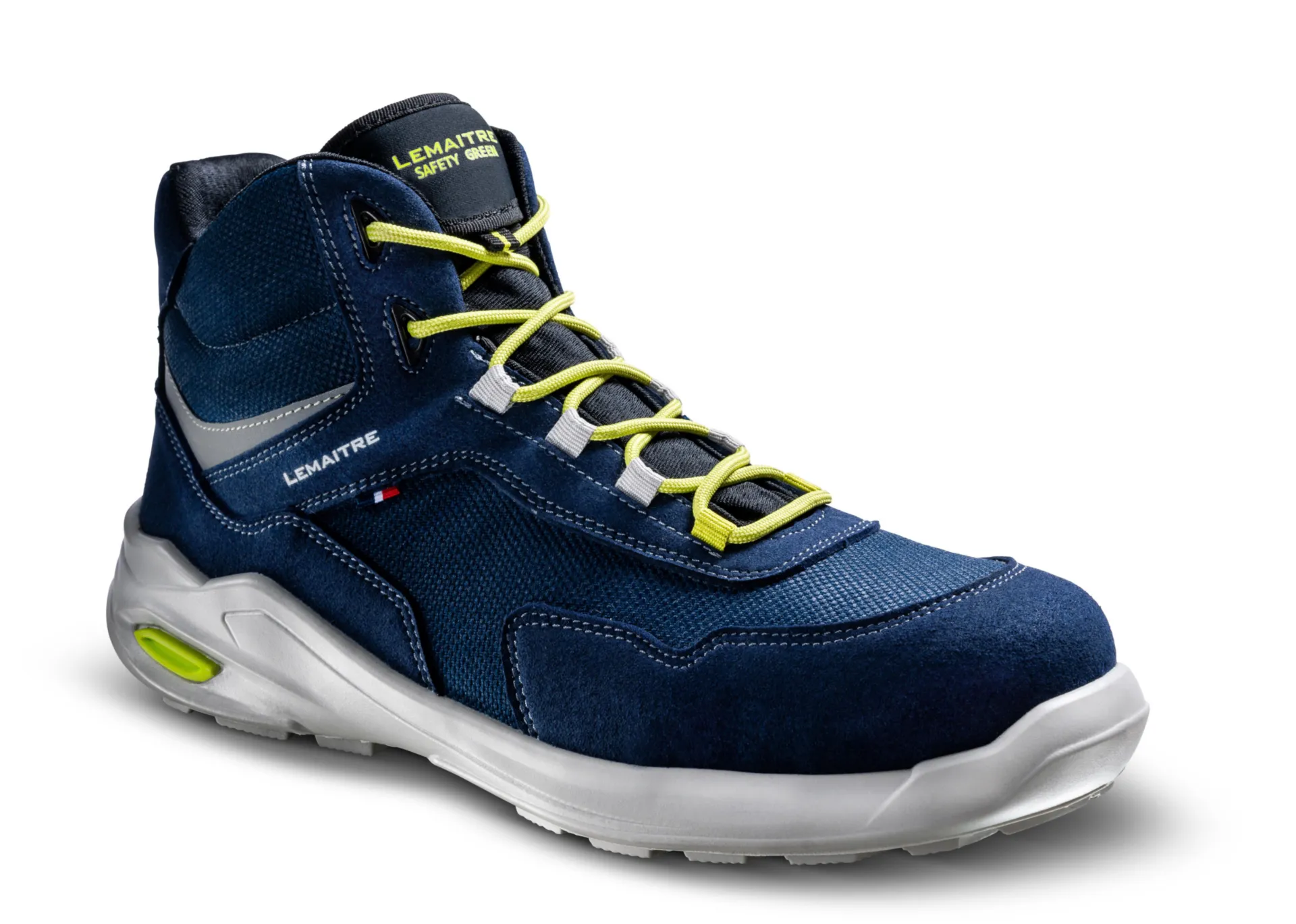 Planet S3S hoge veiligheidsschoen (metaalvrij, marineblauw) - 44