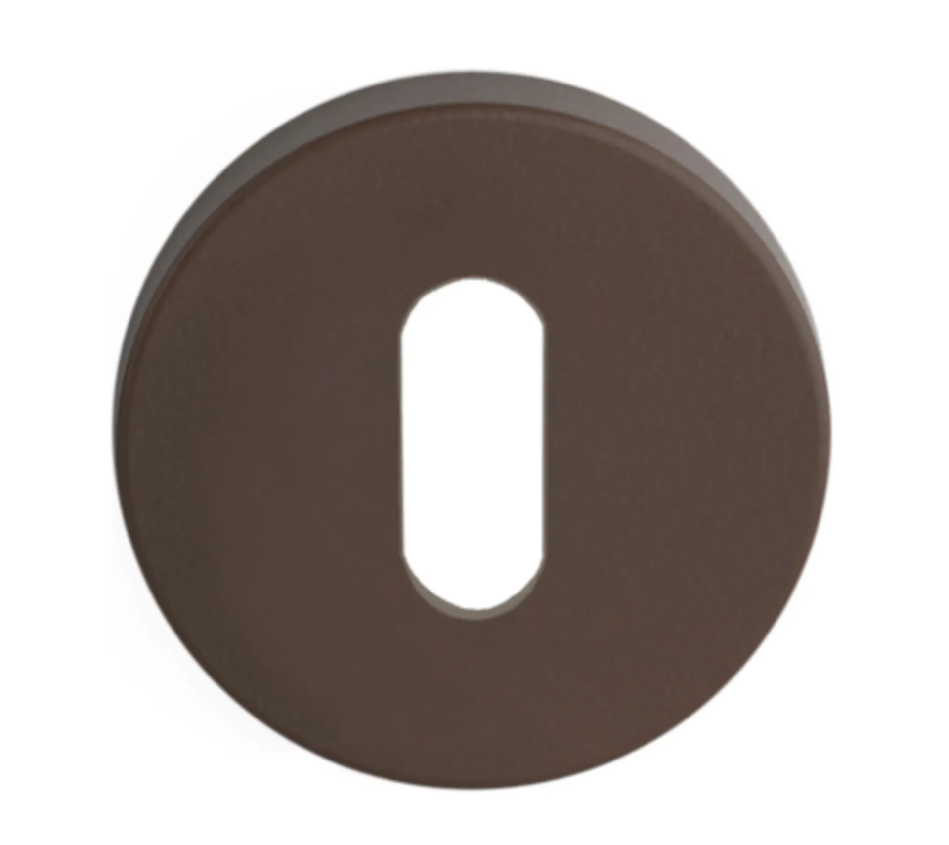 ROSACE À CLÉ BB COLOMBO MOOD ONE (PAIRE) RONDE BRONZE ANTIQUE