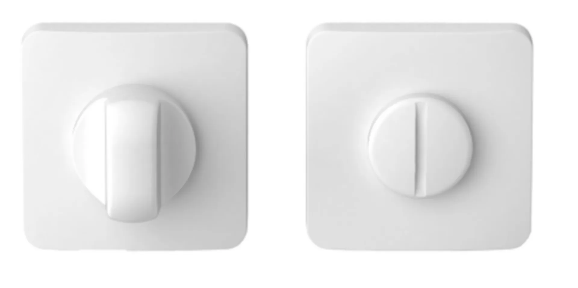 GARNITURE WC COLOMBO MOOD ONE Q (GARN.) CARRÉ BLANC
