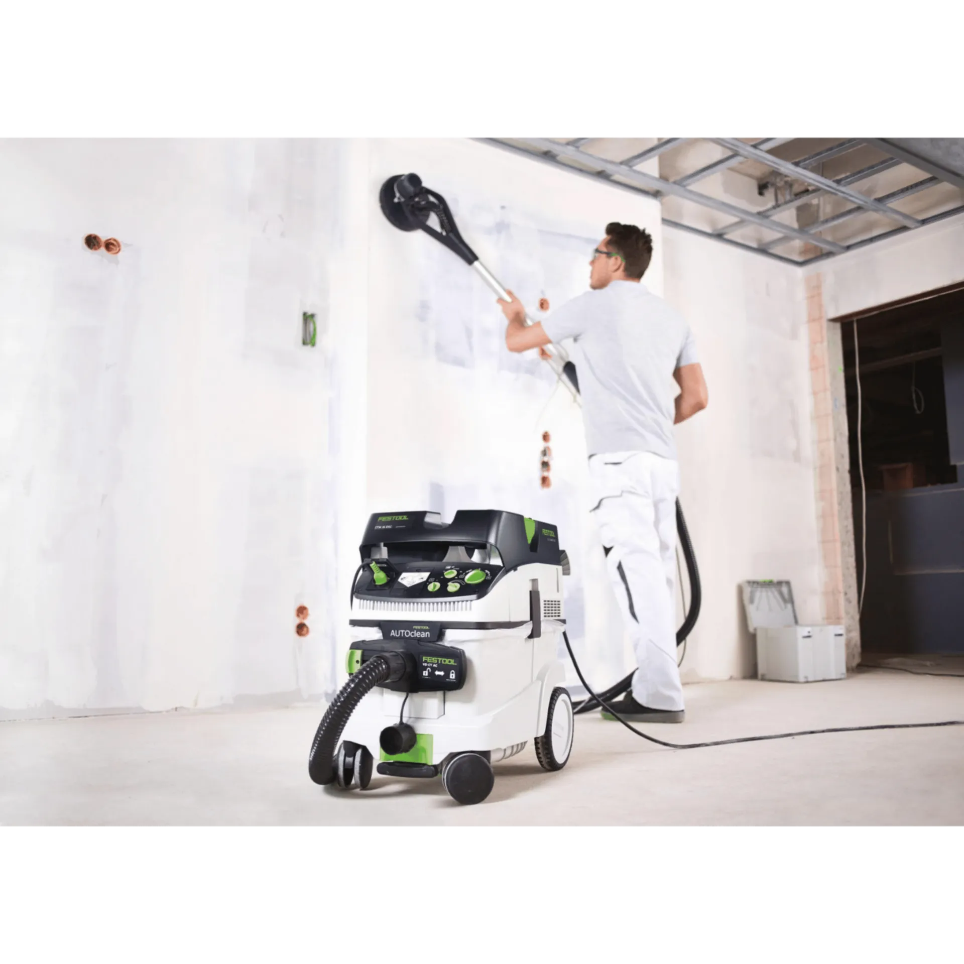 Ponceuse murale Planex LHS-E 225 EQ-CB