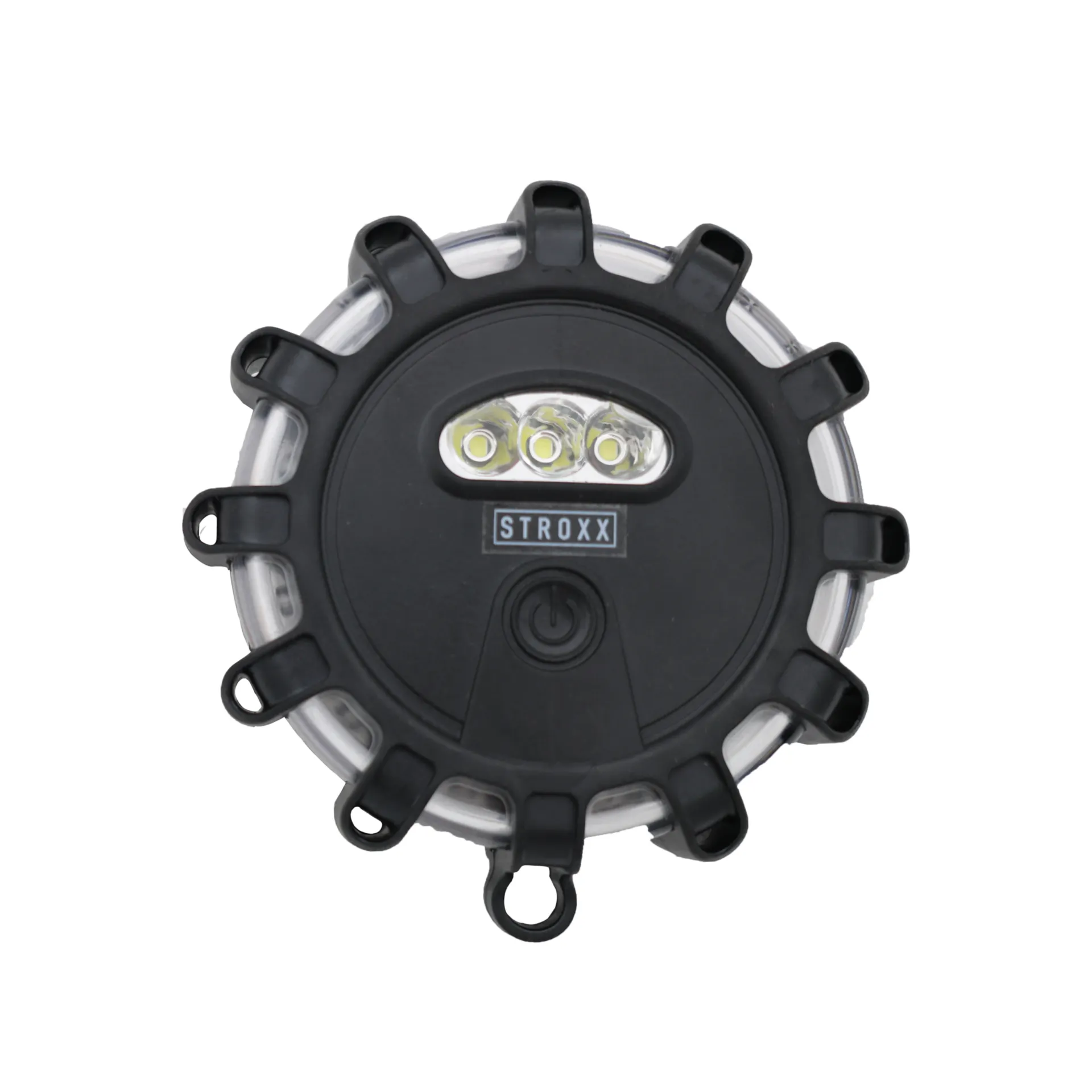 PEREL Lampe Signalisation LED 12V Rouge Clignotant - ABS Chromé Pour Véhicule